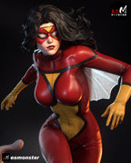 The Scarlet Arachne Statue