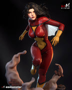 The Scarlet Arachne Statue