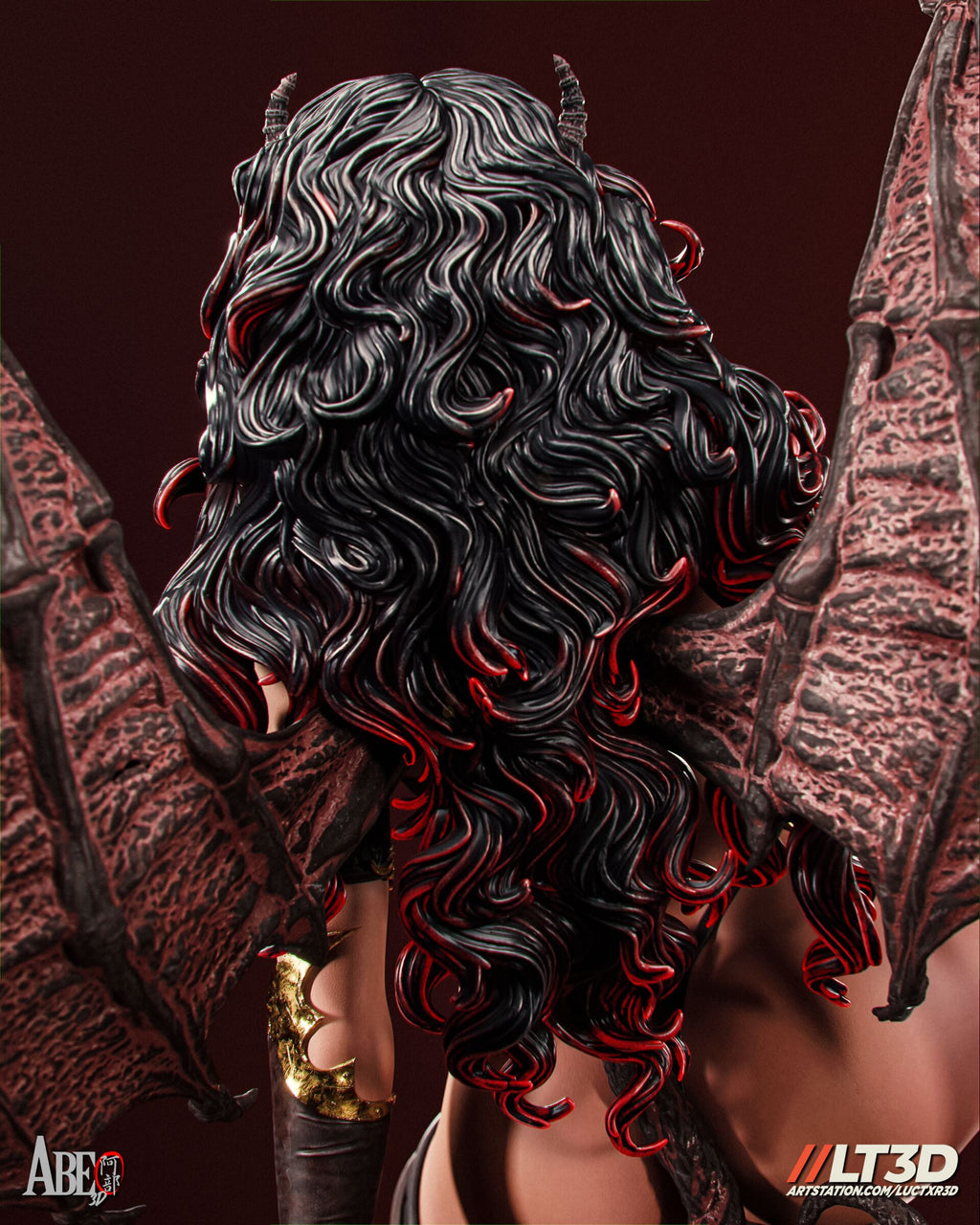 Xyrath Succubus Statue
