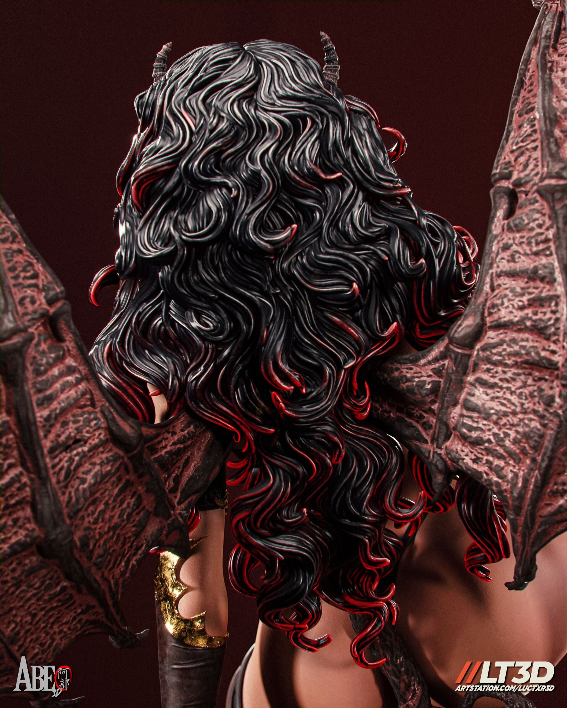 Xyrath Succubus Statue