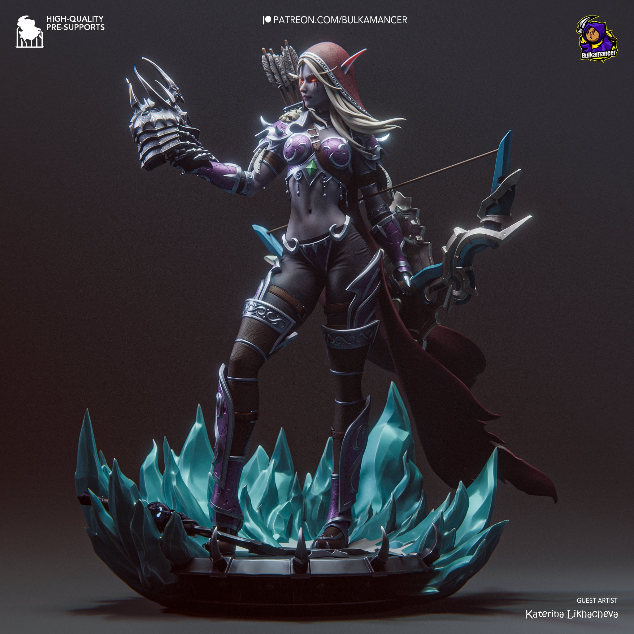 Sylvanas Banshee Queen Statue
