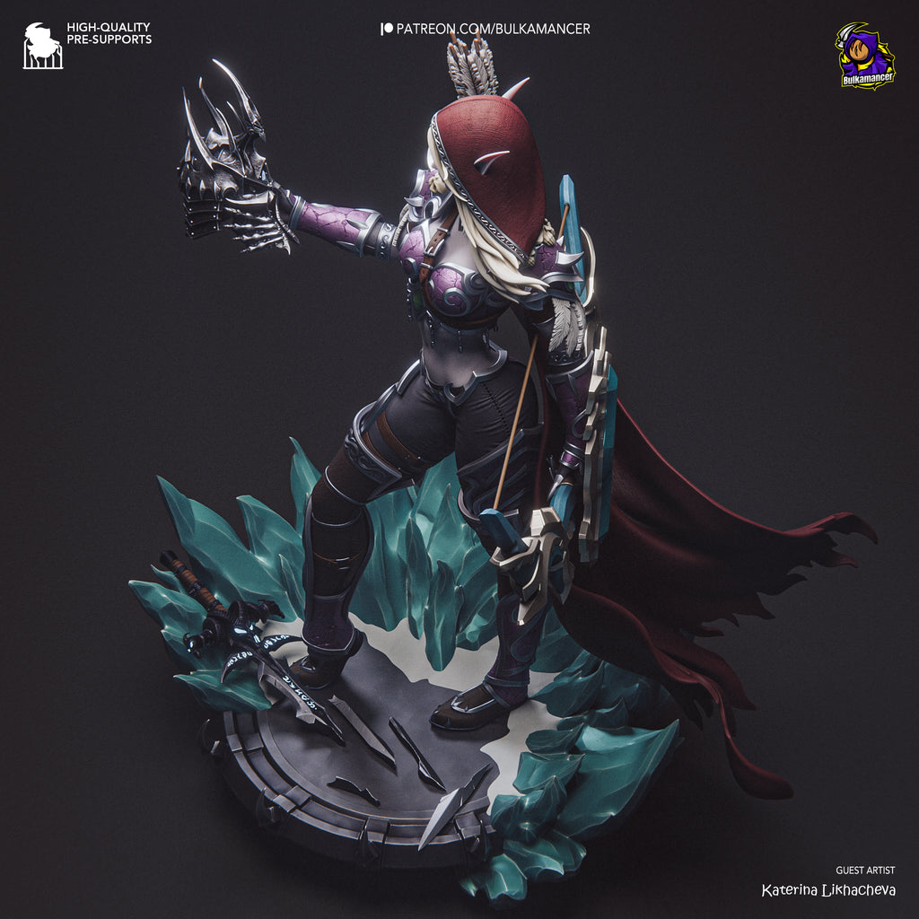 Sylvanas Banshee Queen Statue