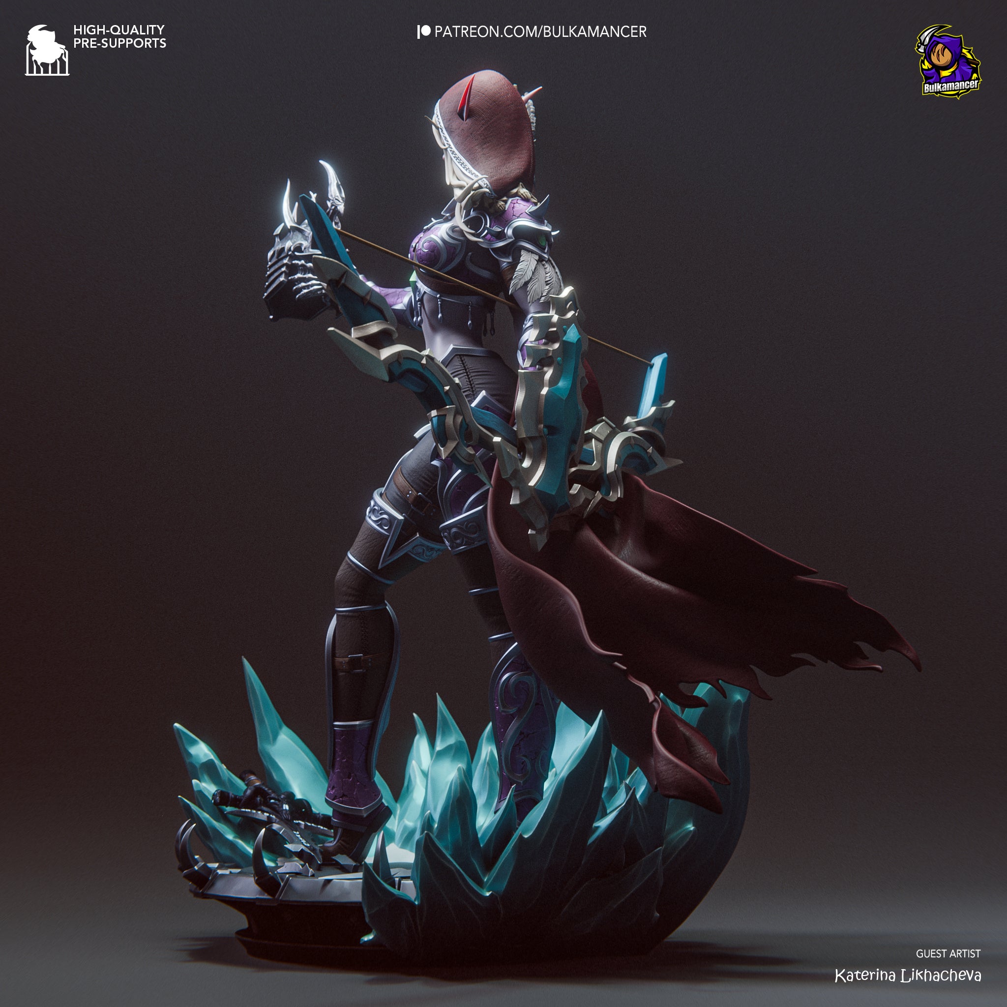 Sylvanas Banshee Queen Statue