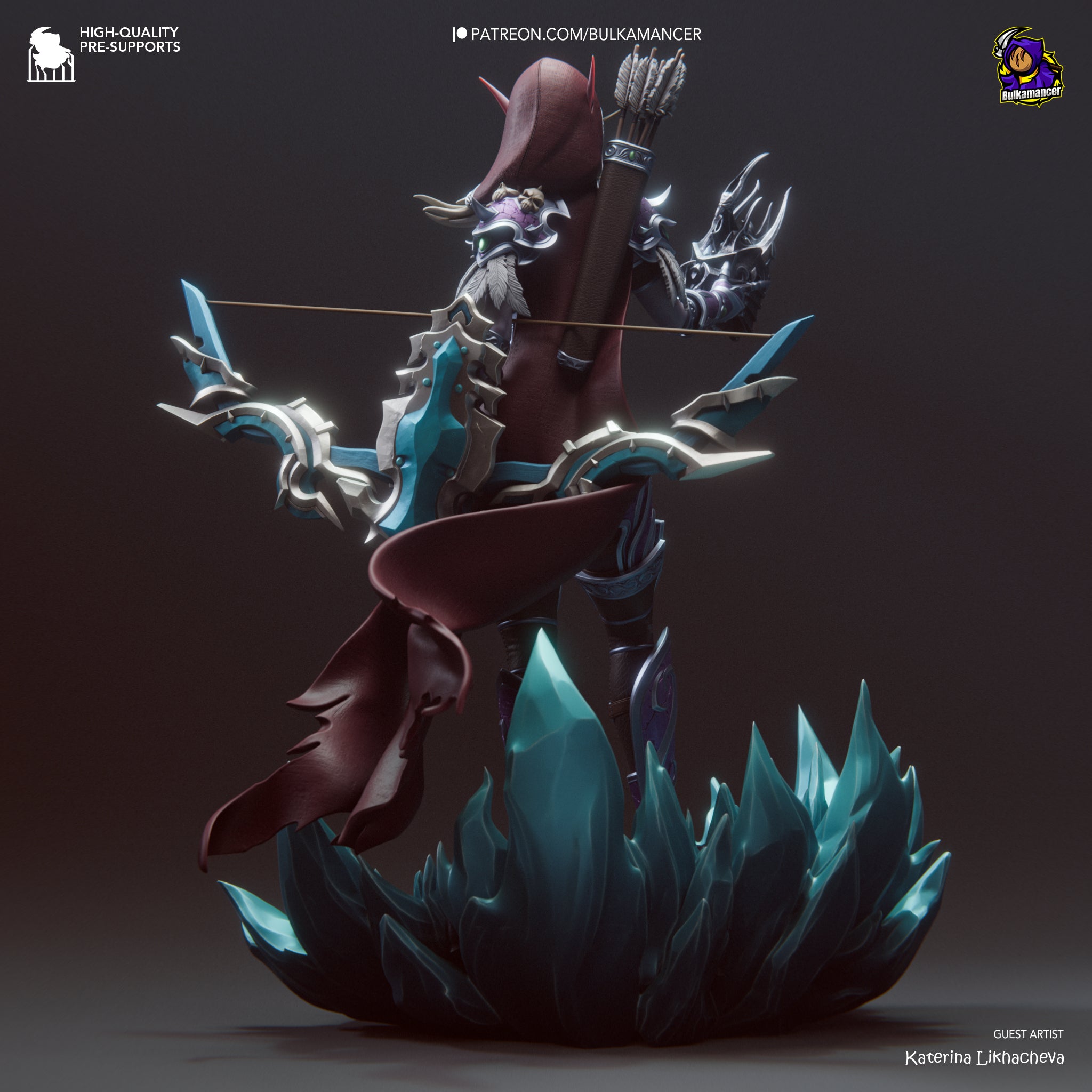 Sylvanas Banshee Queen Statue