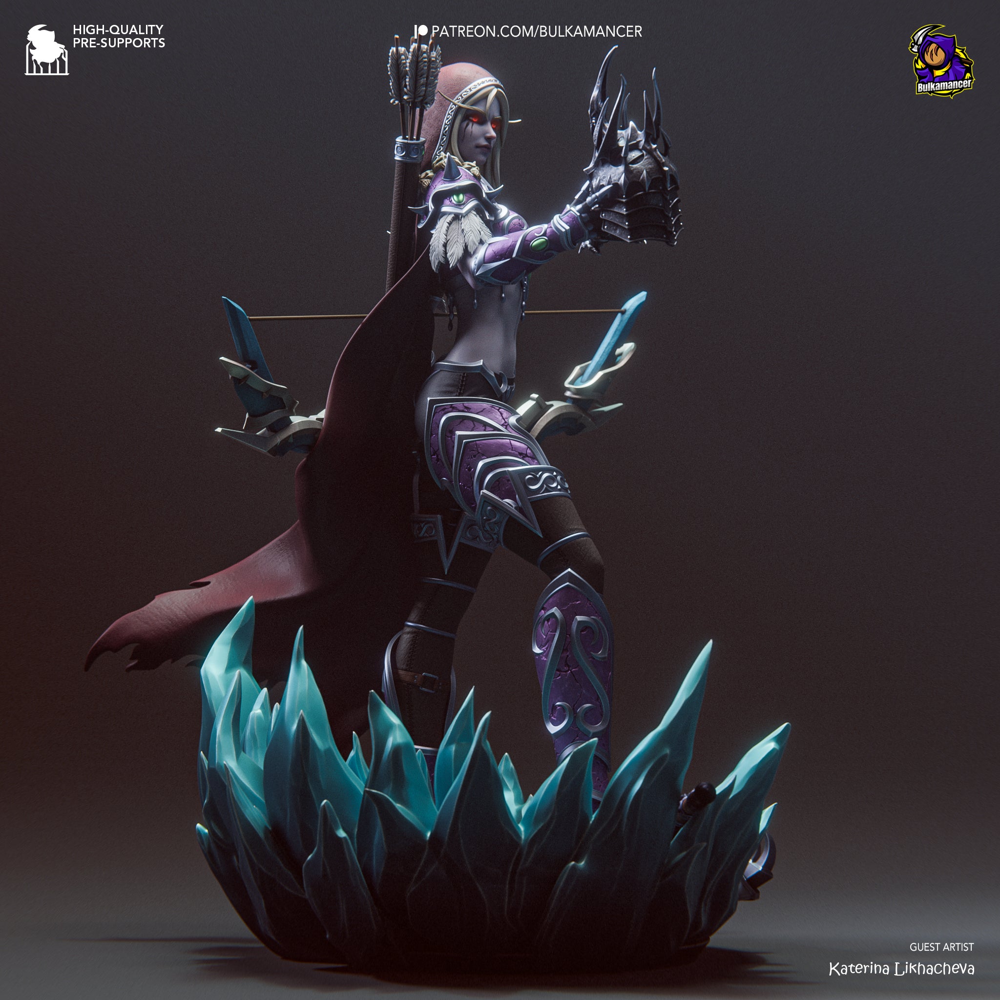 Sylvanas Banshee Queen Statue