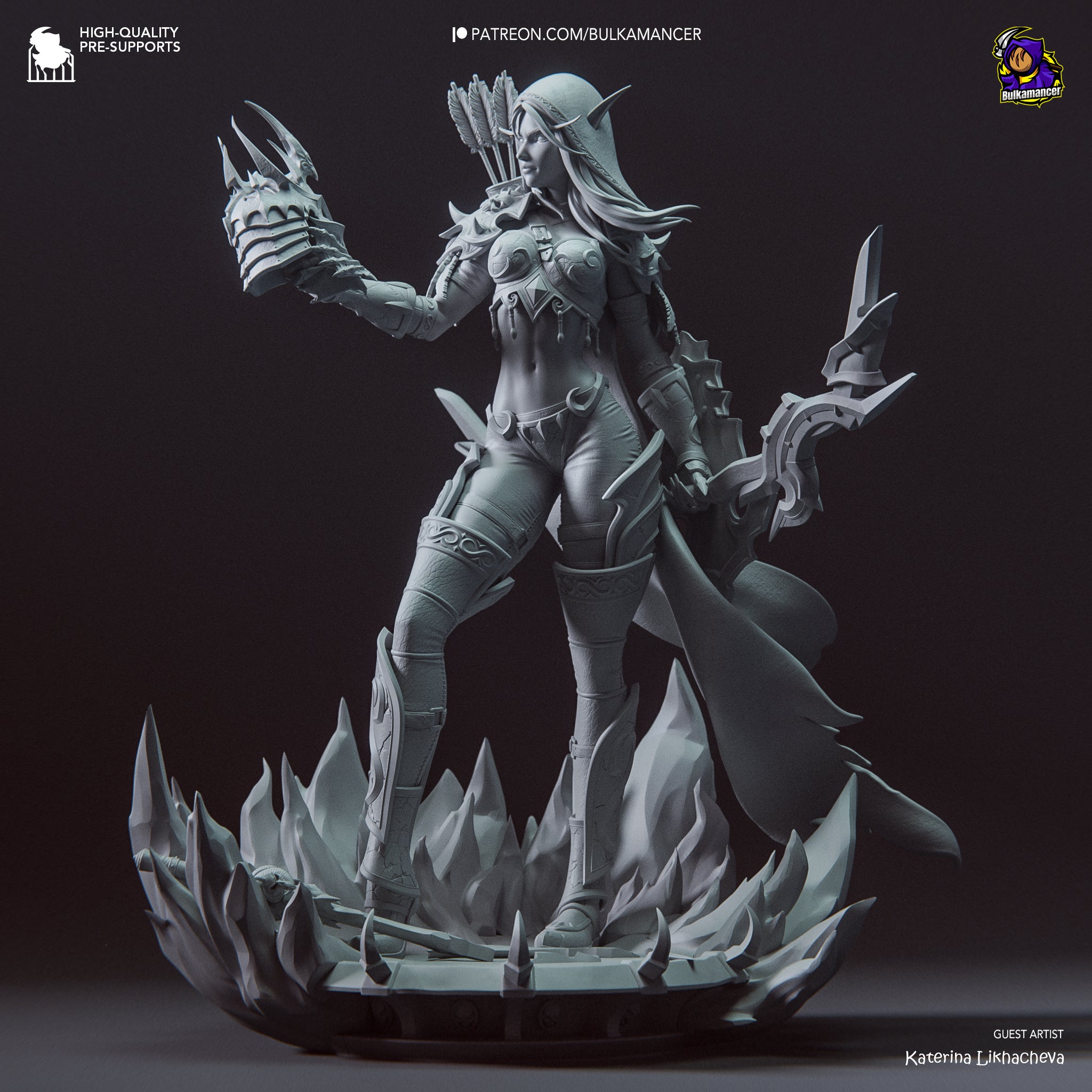 Sylvanas Banshee Queen Statue