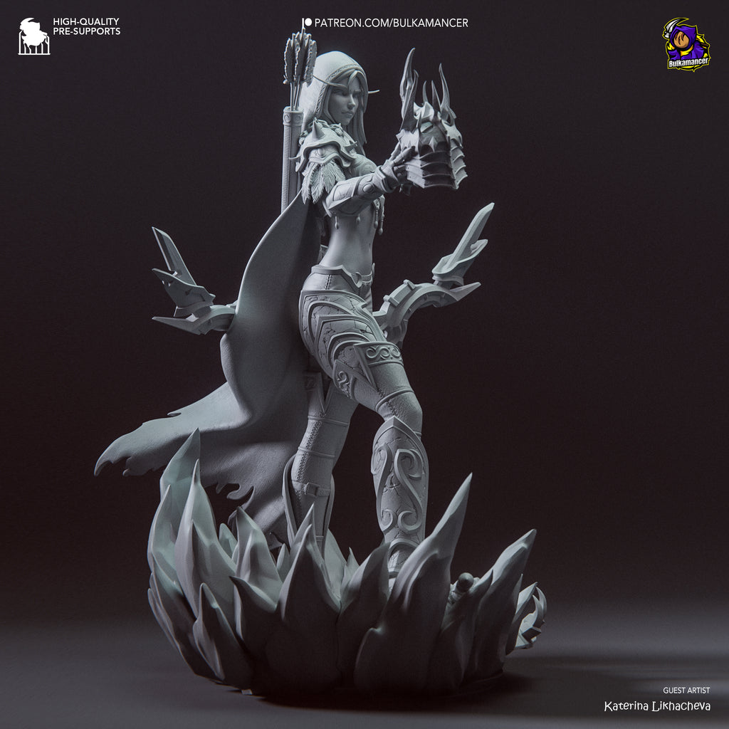Sylvanas Banshee Queen Statue
