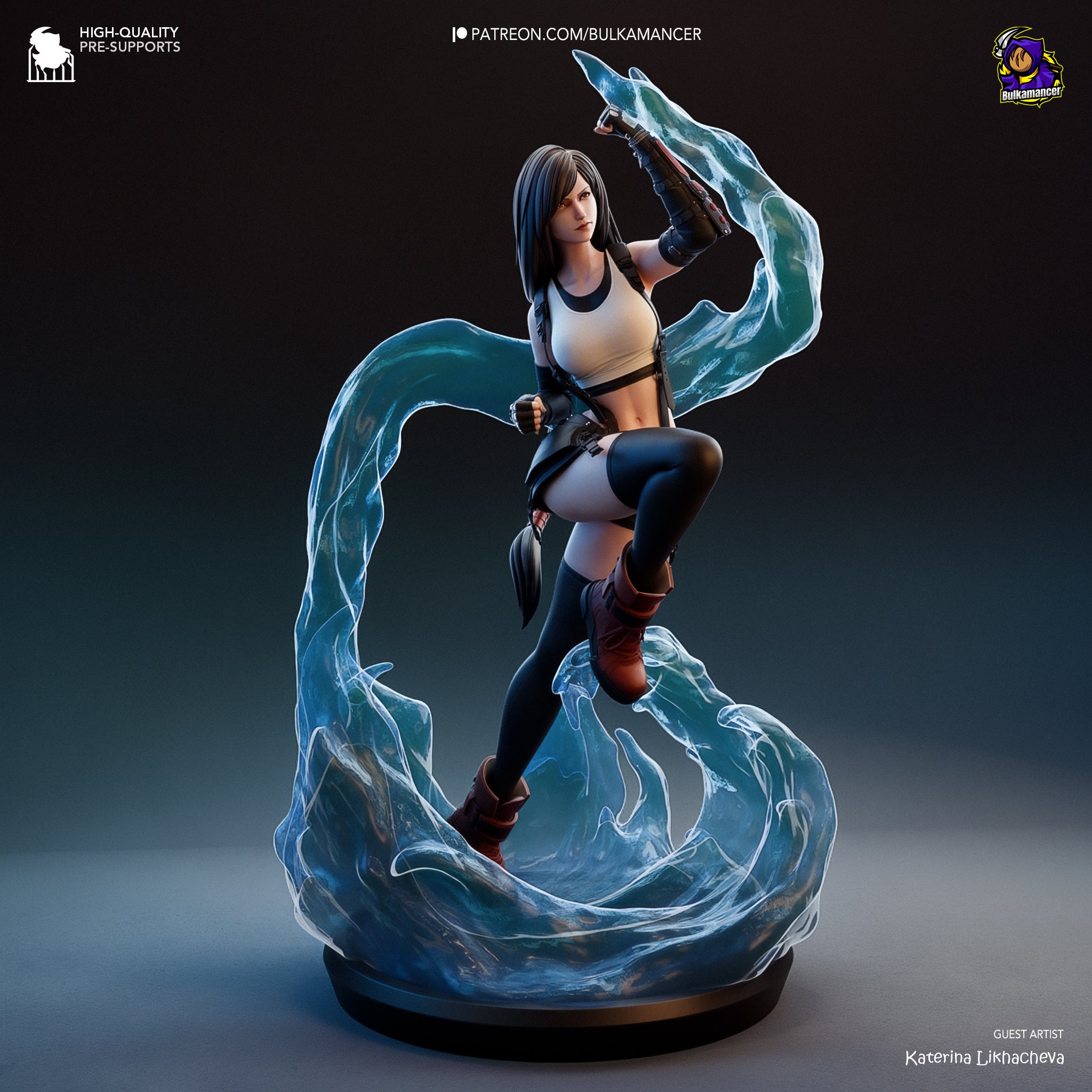 Tifa Lockhart Statue