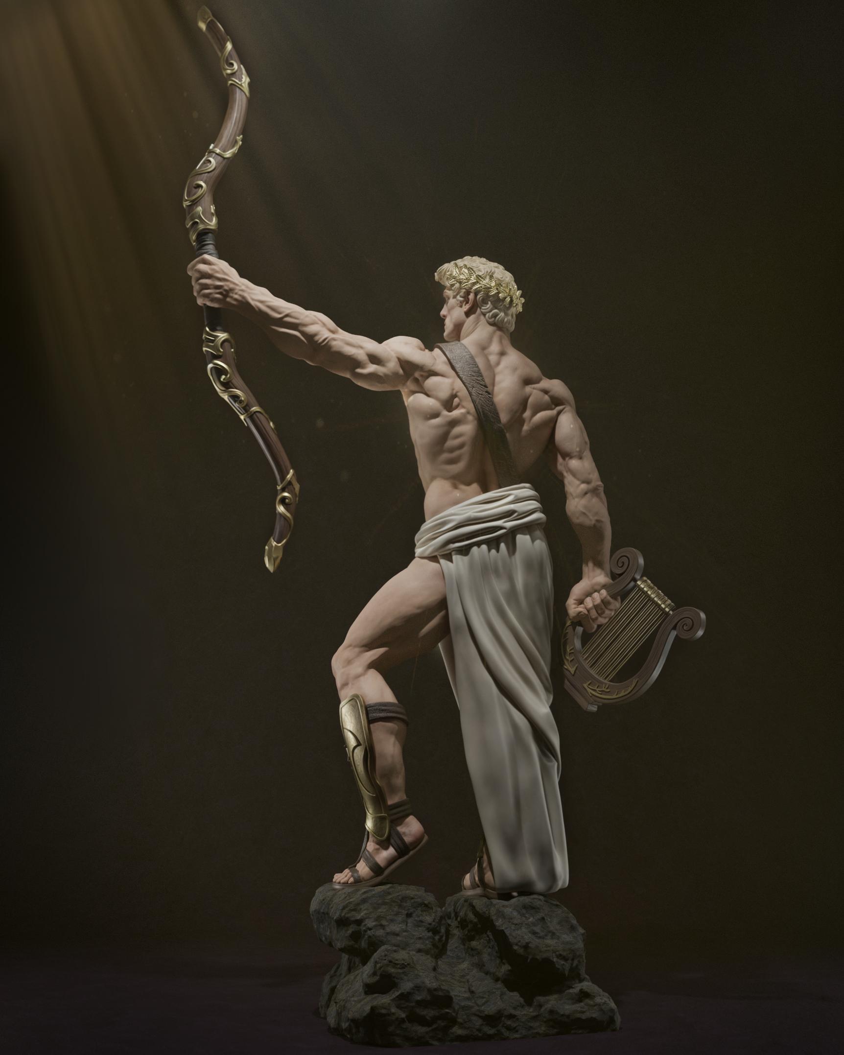 Apollo God Statue