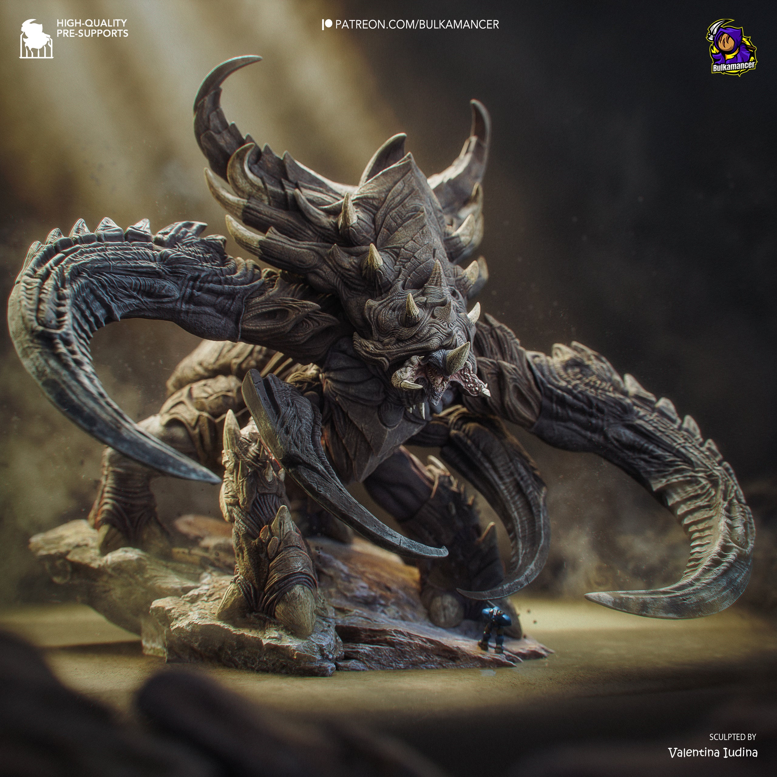 Titan Ravager Statue