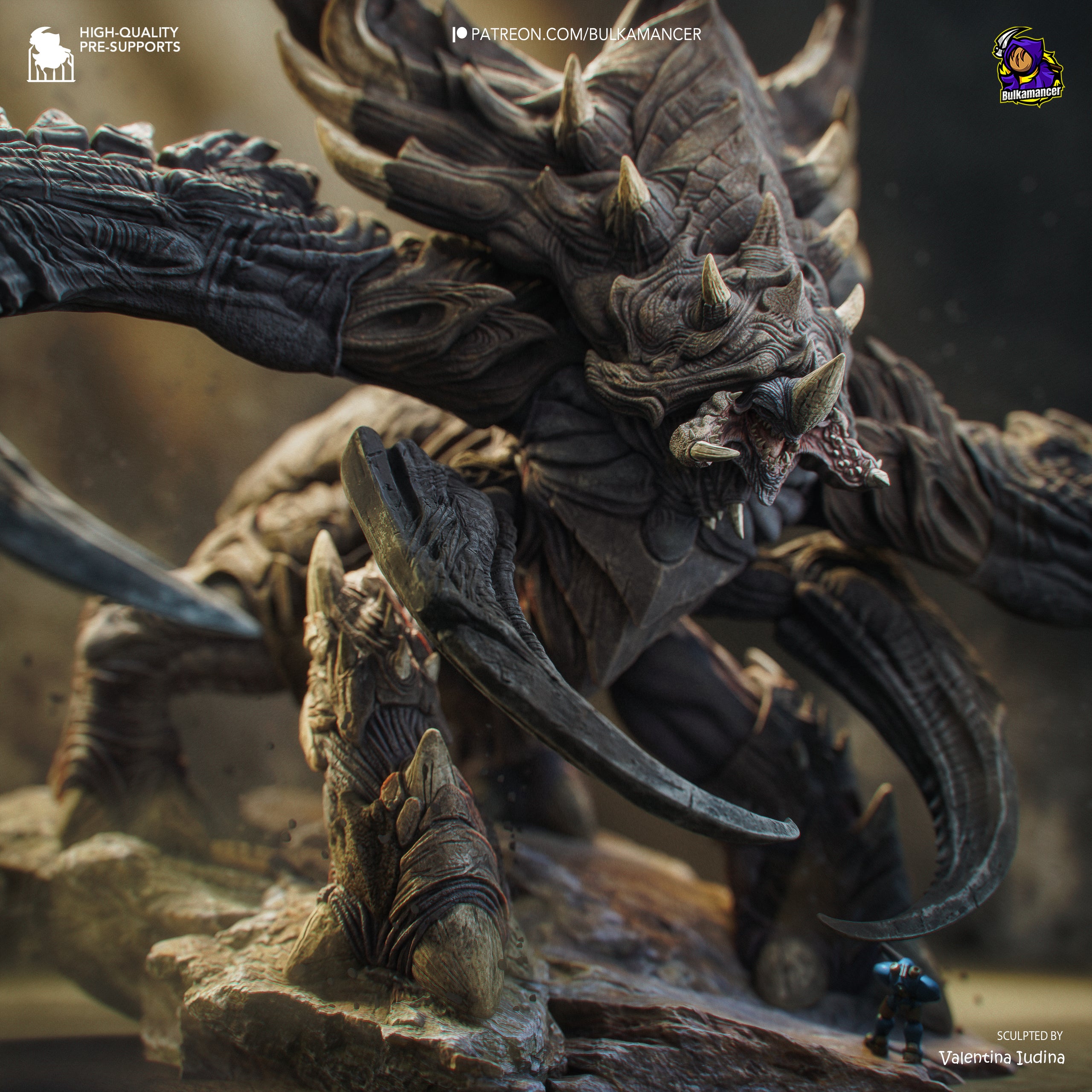 Titan Ravager Statue