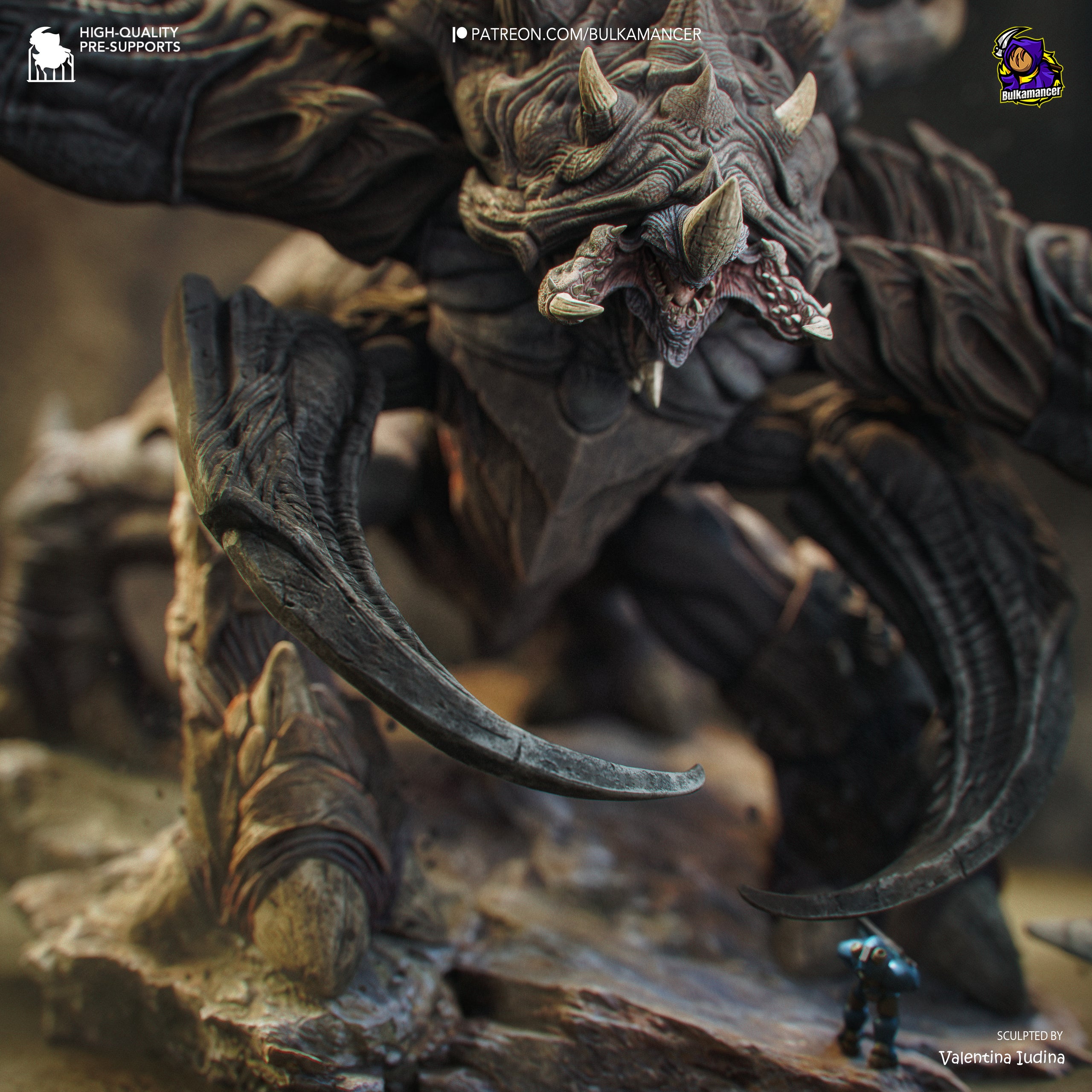 Titan Ravager Statue