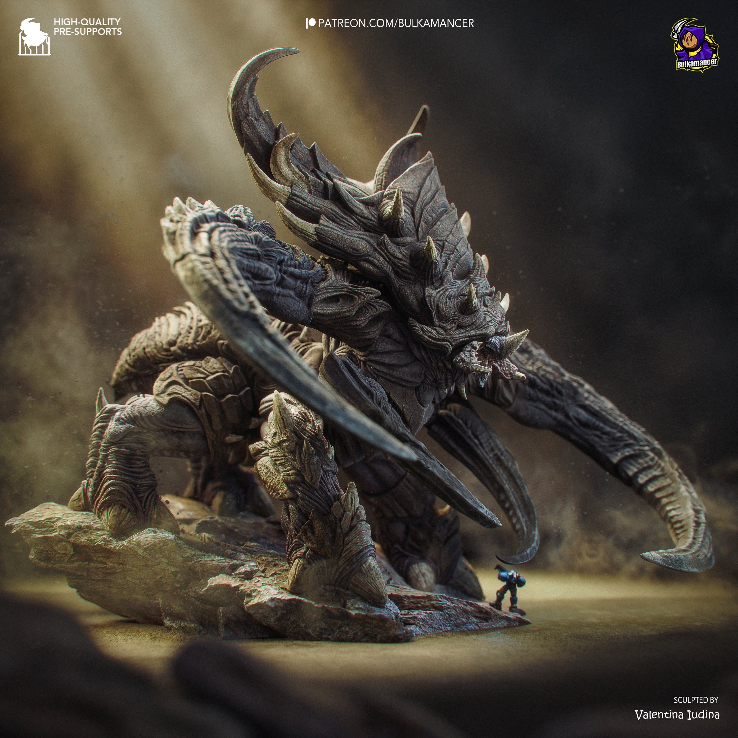 Titan Ravager Statue