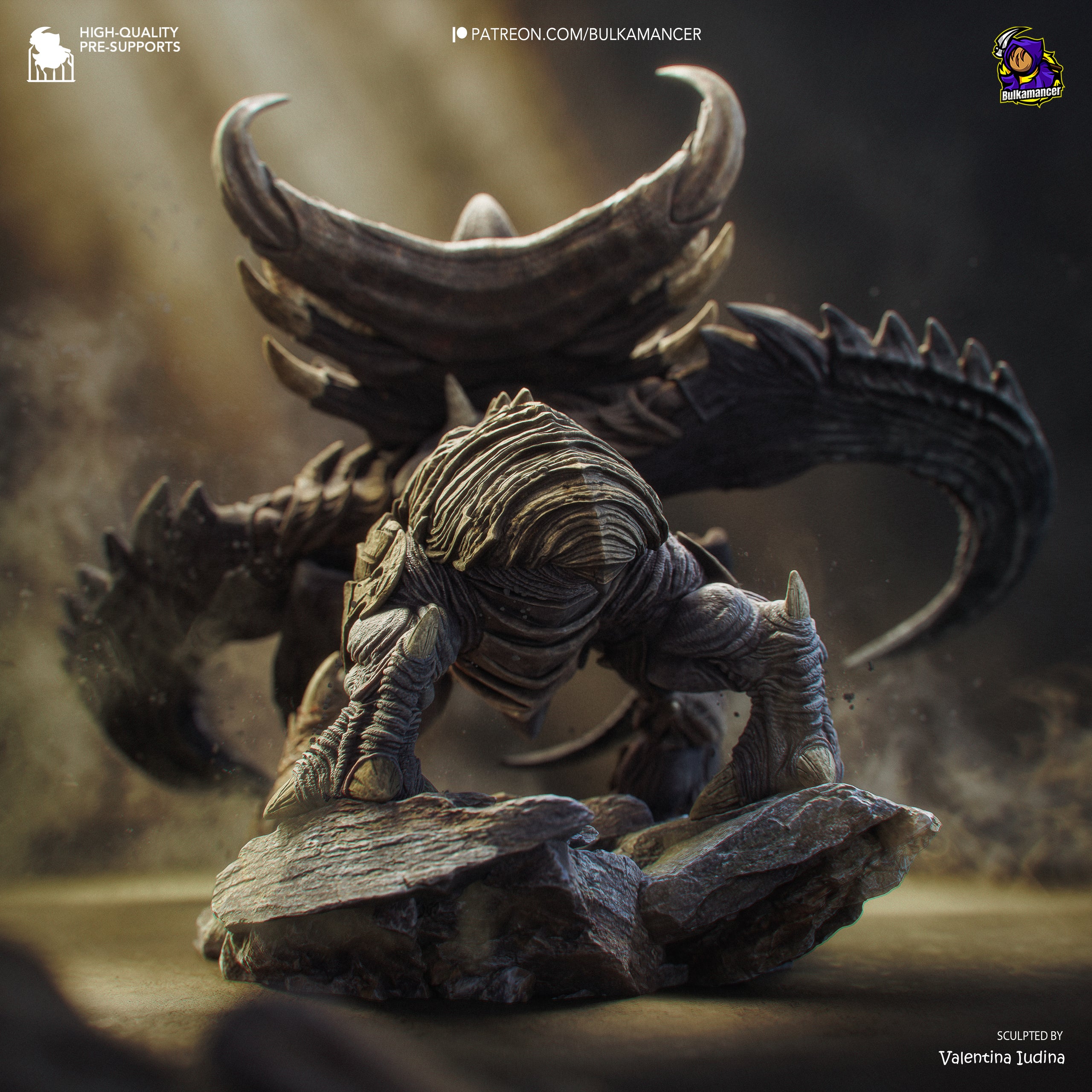 Titan Ravager Statue