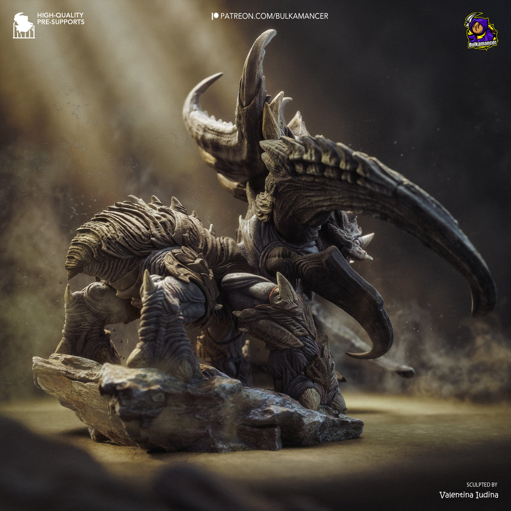 Titan Ravager Statue