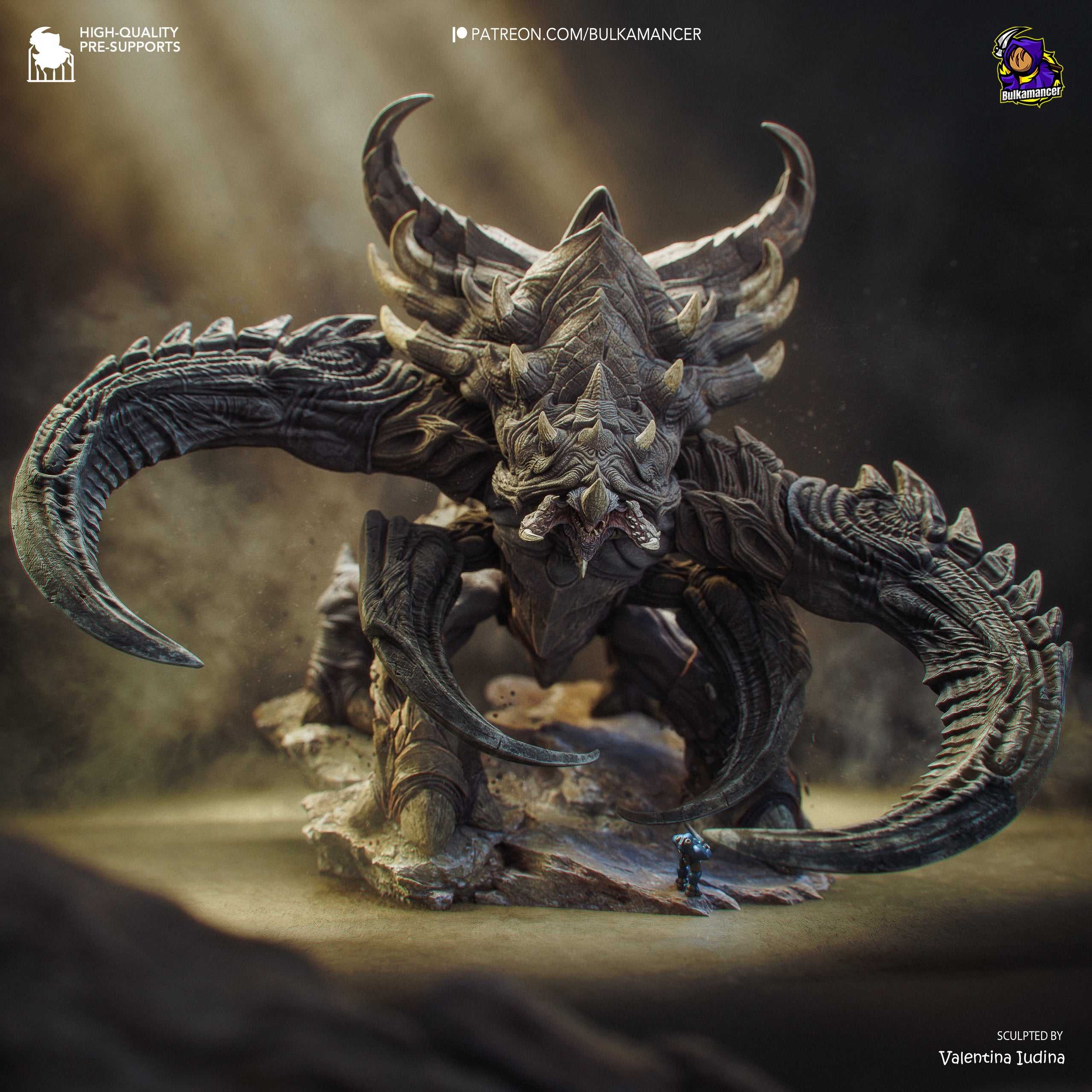 Titan Ravager Statue