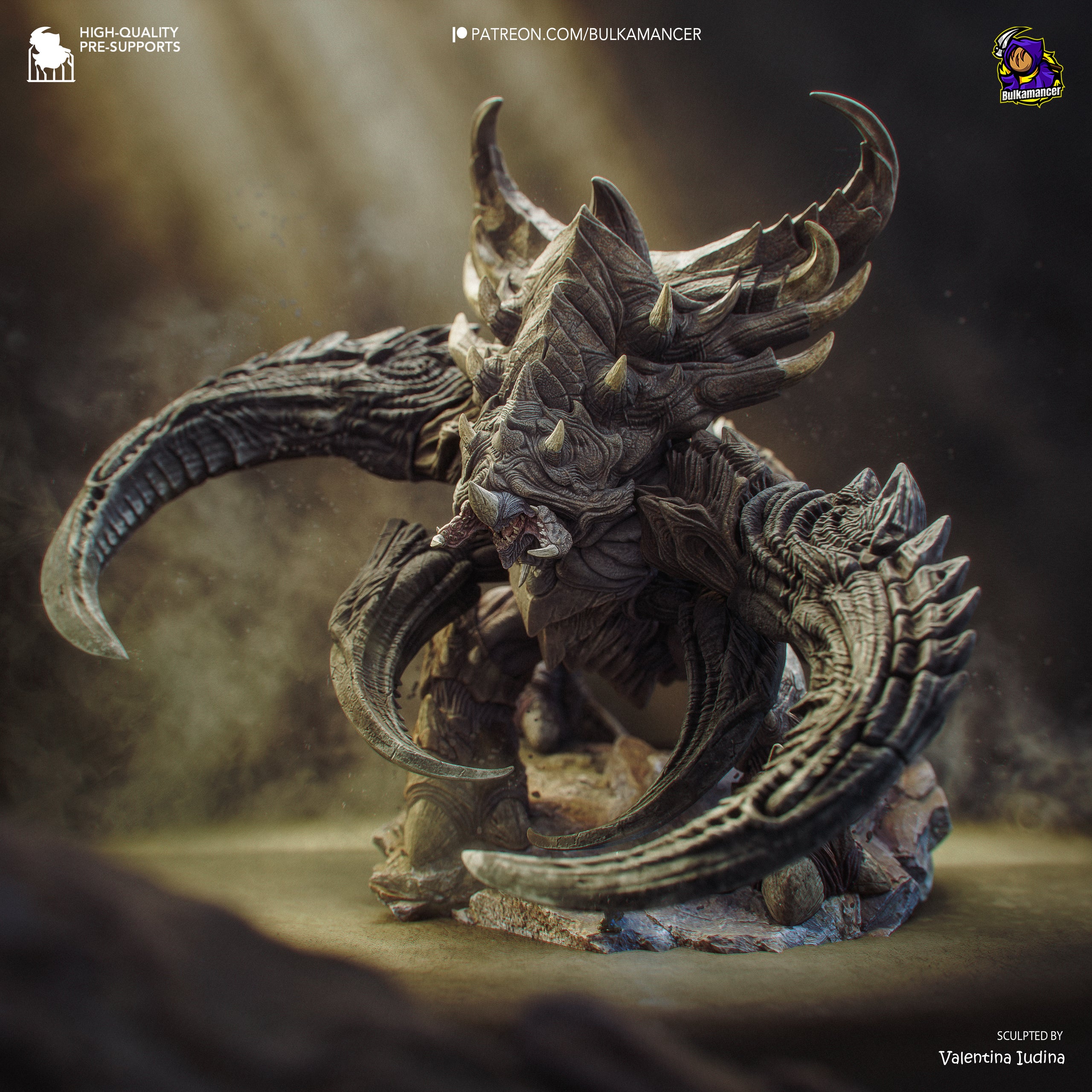 Titan Ravager Statue