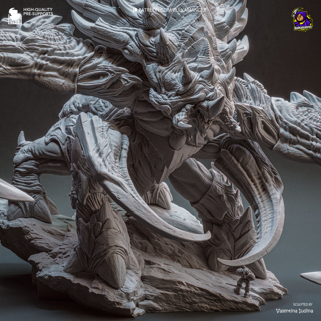 Titan Ravager Statue