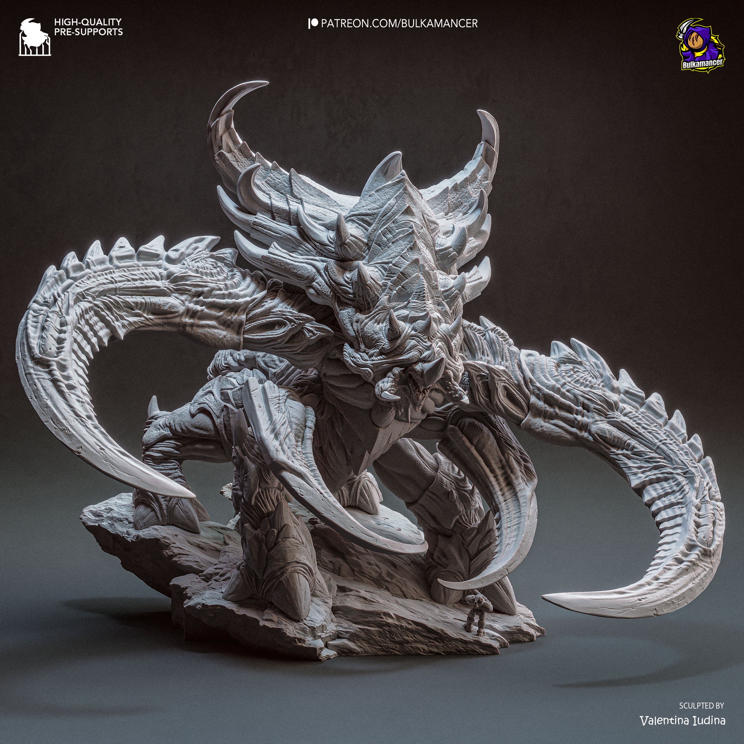Titan Ravager Statue