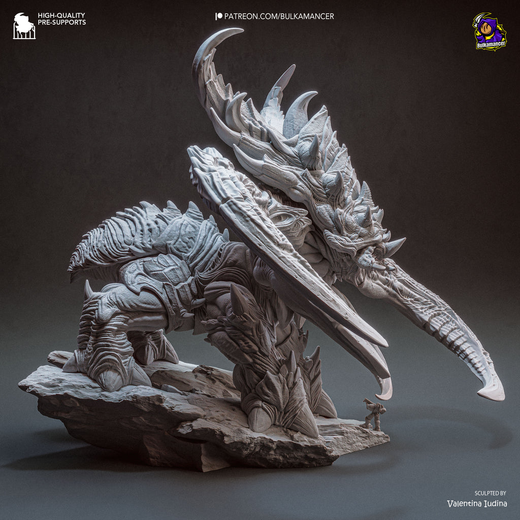 Titan Ravager Statue