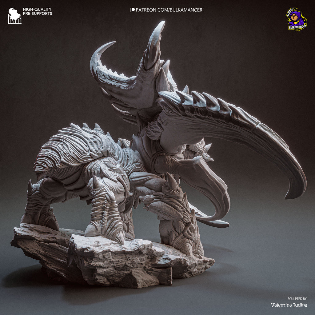 Titan Ravager Statue