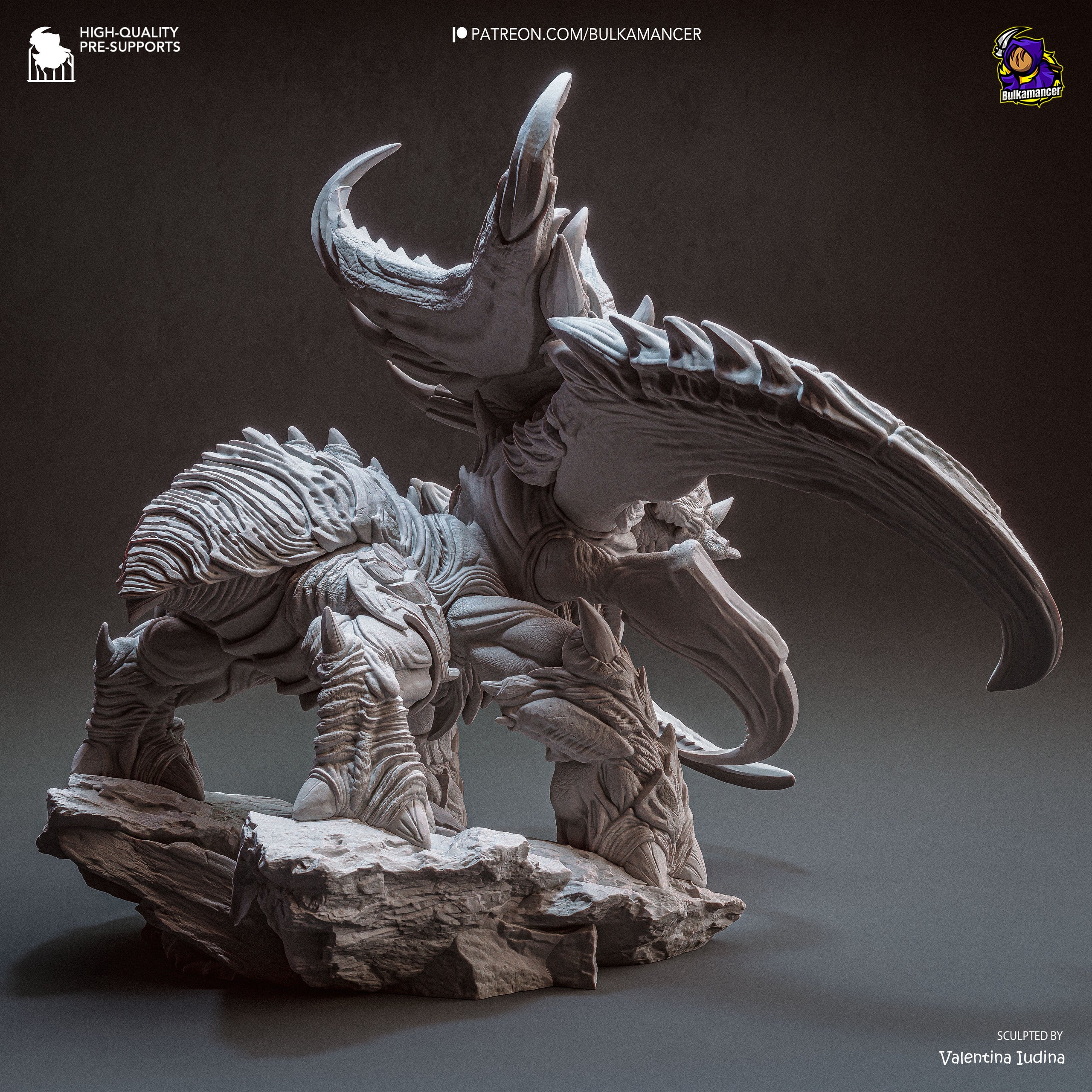 Titan Ravager Statue