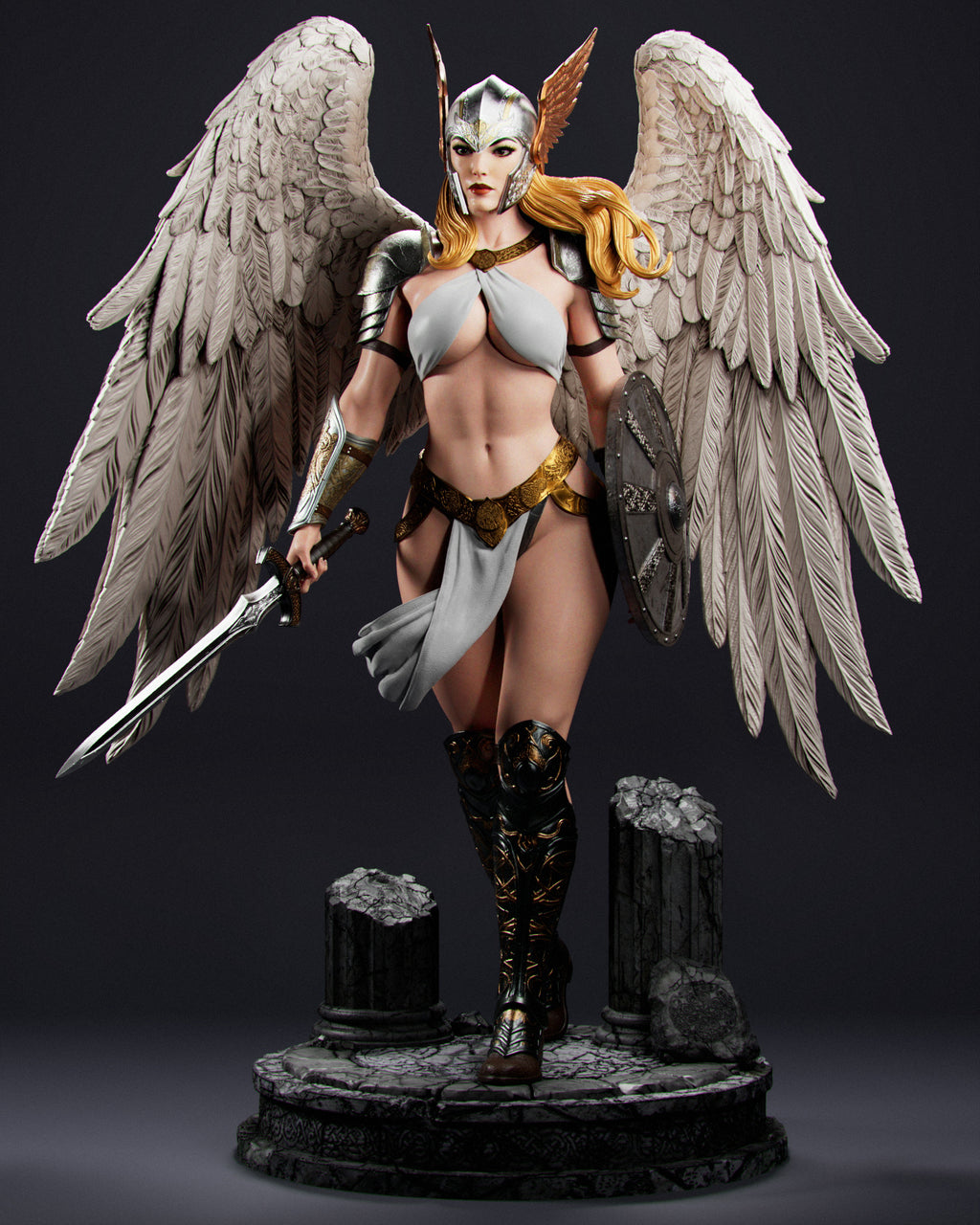 Brynhildr Statue