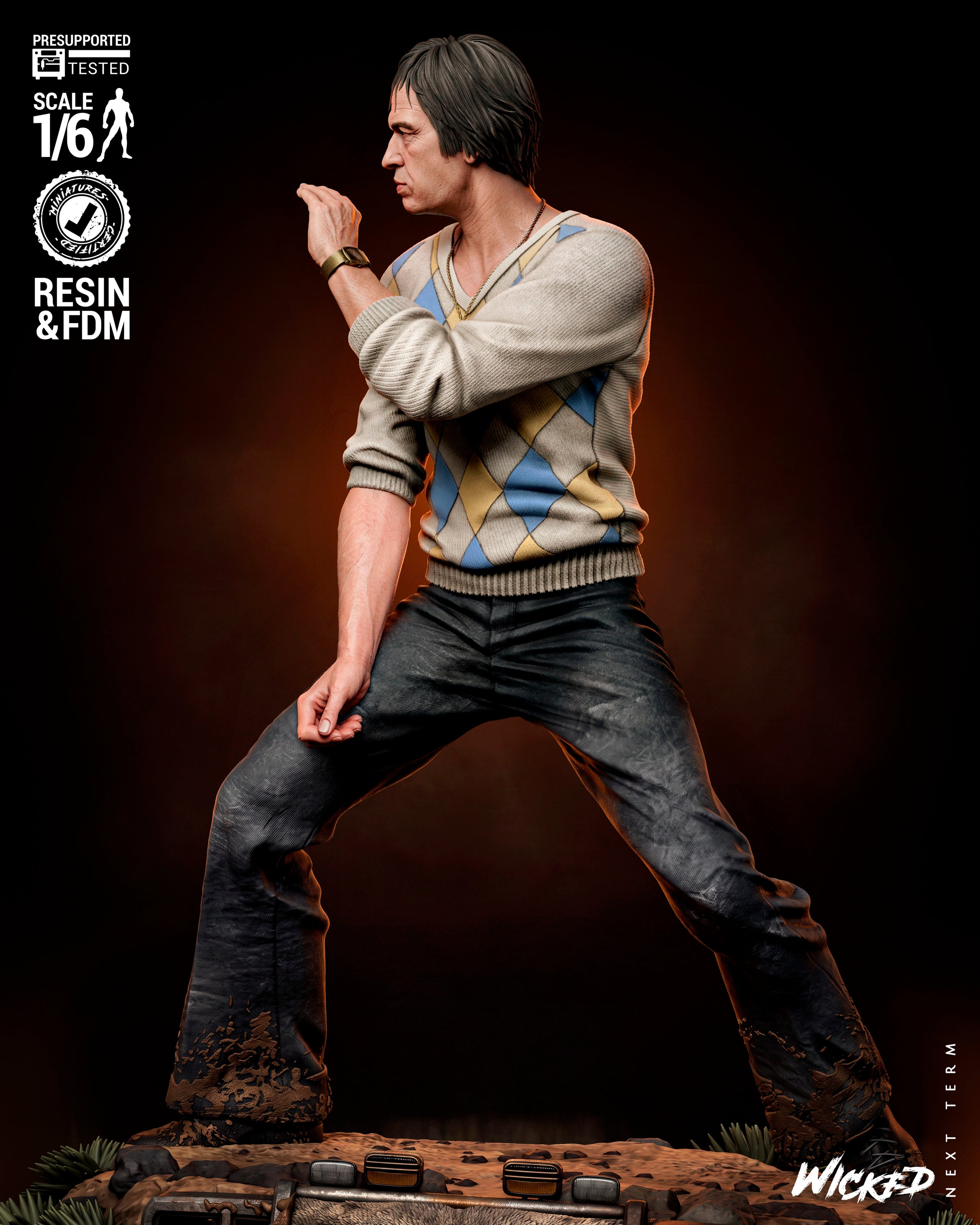 Desert Outlaw Statue