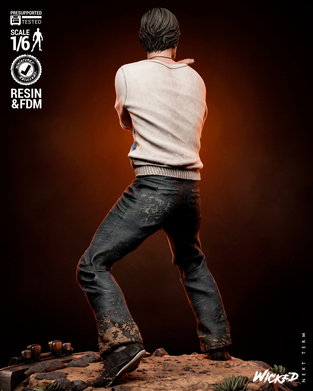 Desert Outlaw Statue
