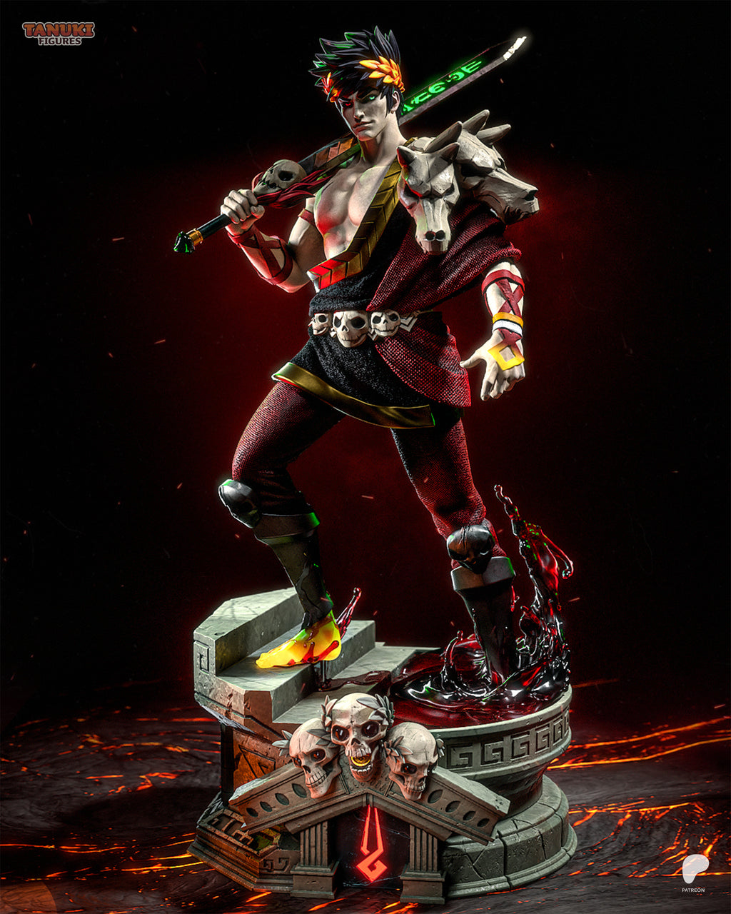 Zagreus Statue