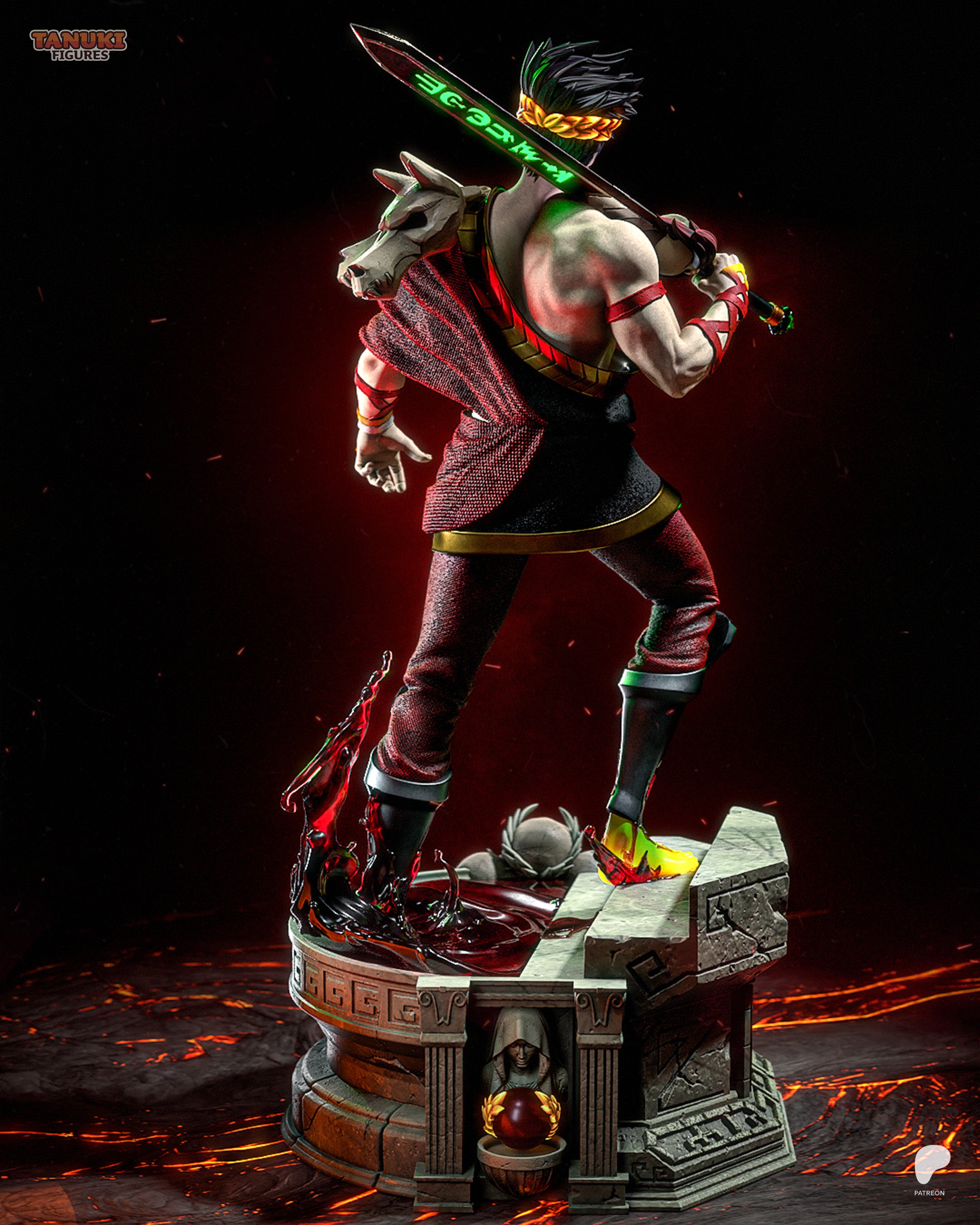 Zagreus Statue