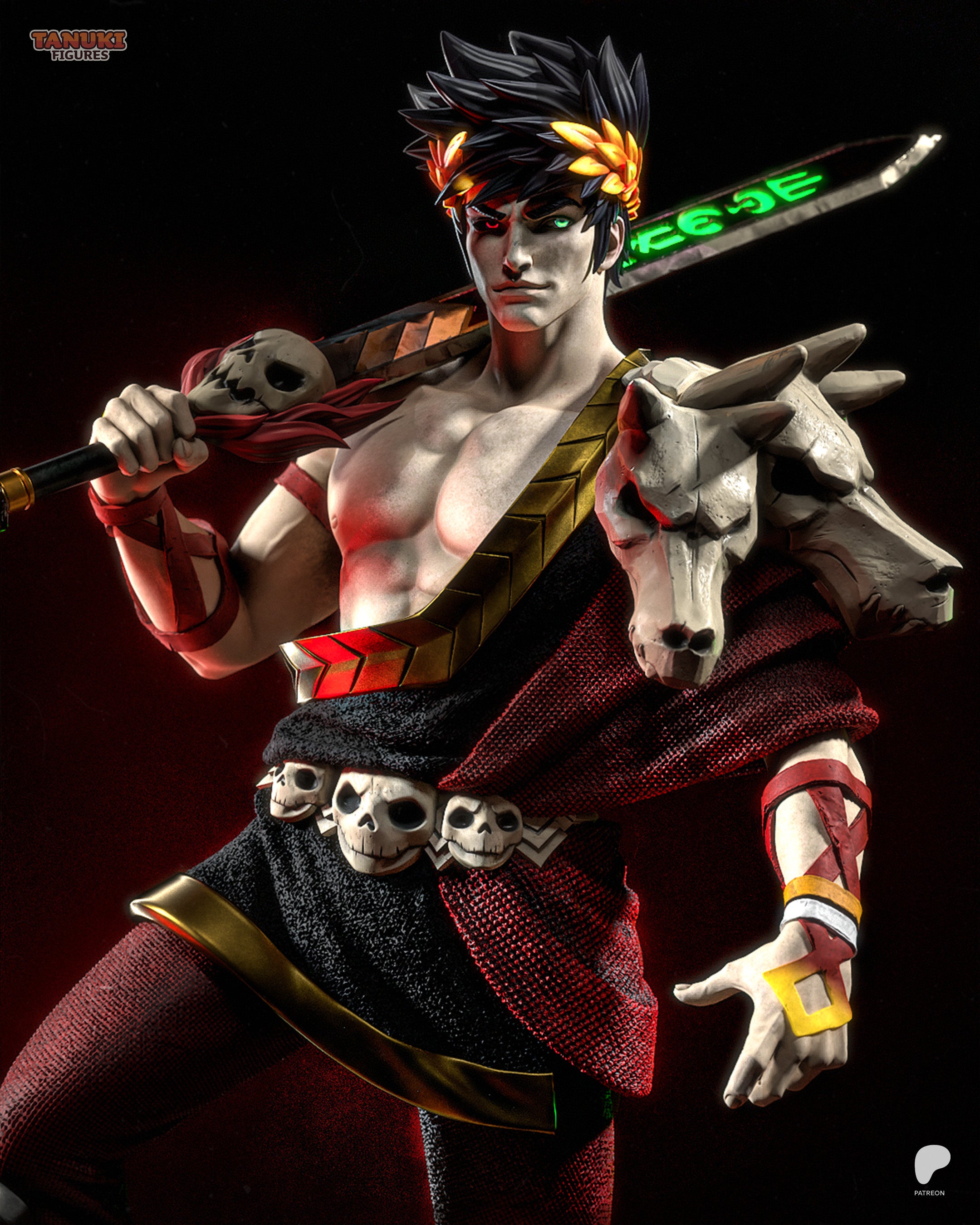 Zagreus Statue