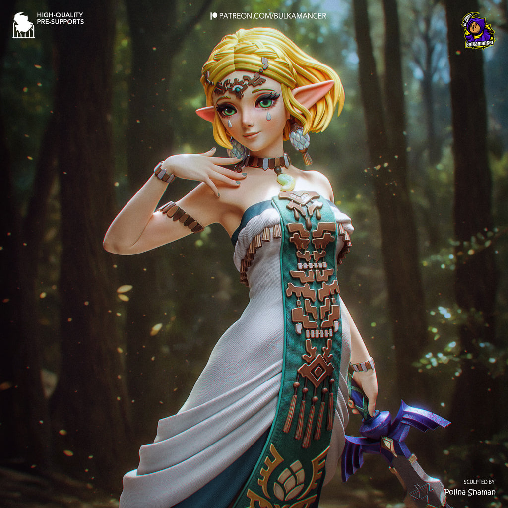 Sacred Hyrule Princess Statue
