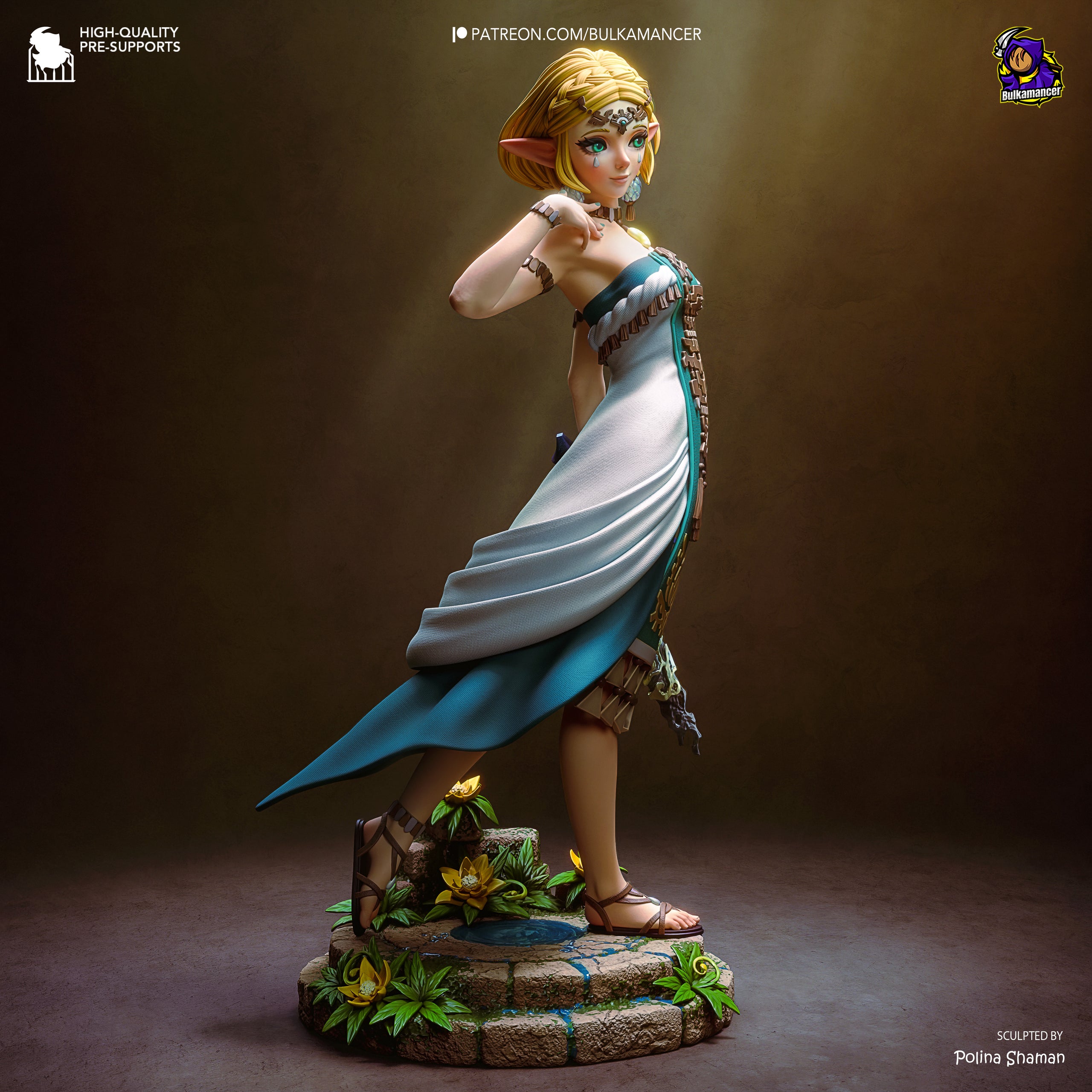 Sacred Hyrule Princess Statue