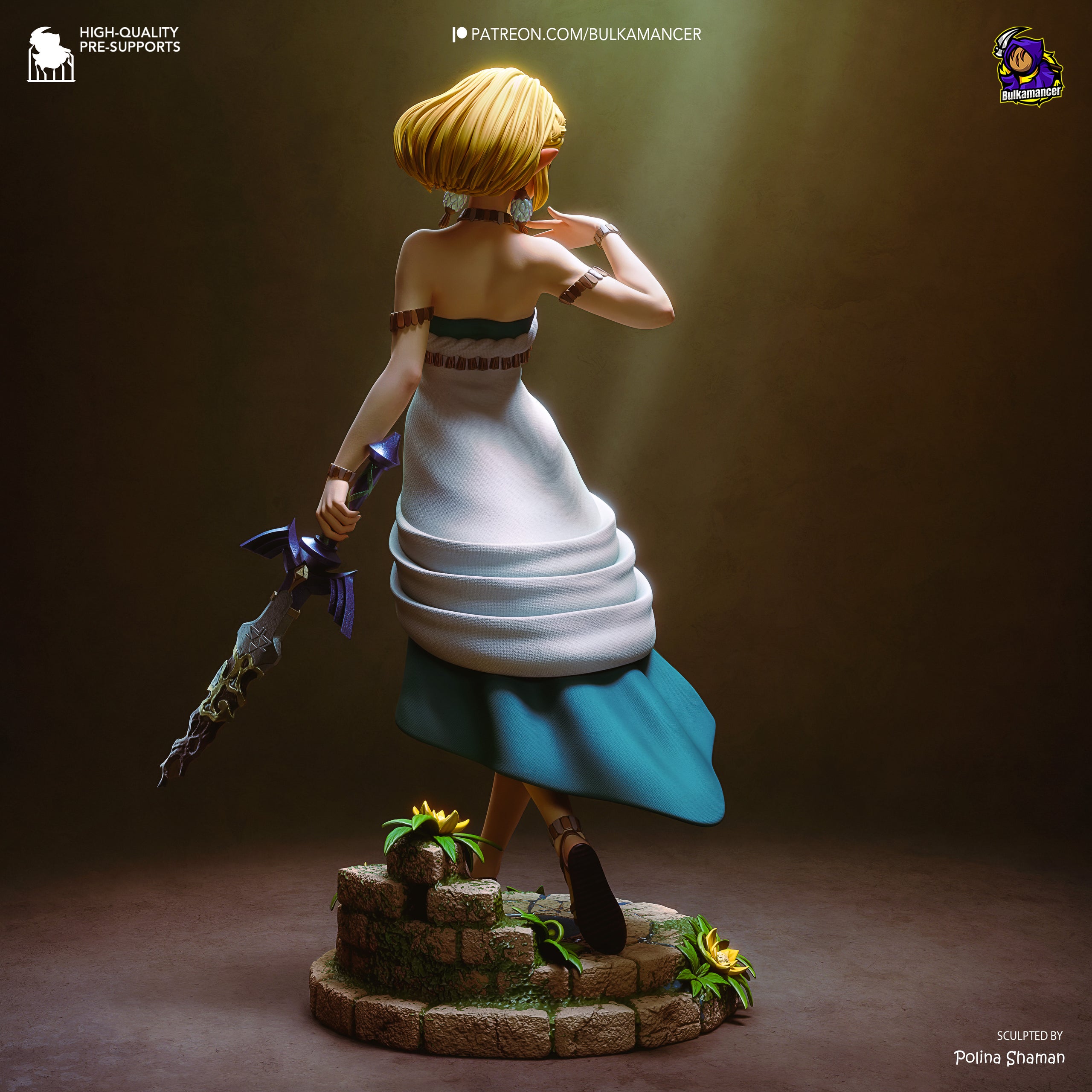 Sacred Hyrule Princess Statue