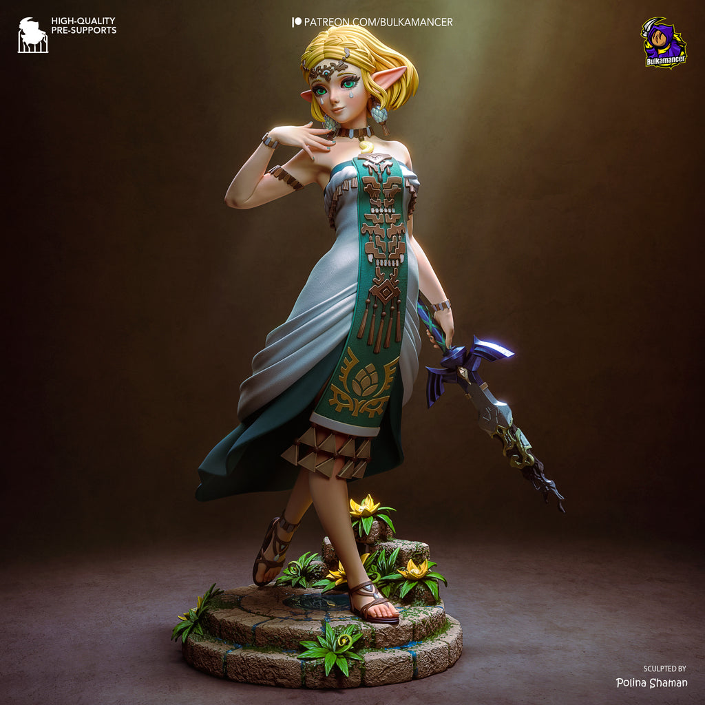 Sacred Hyrule Princess Statue