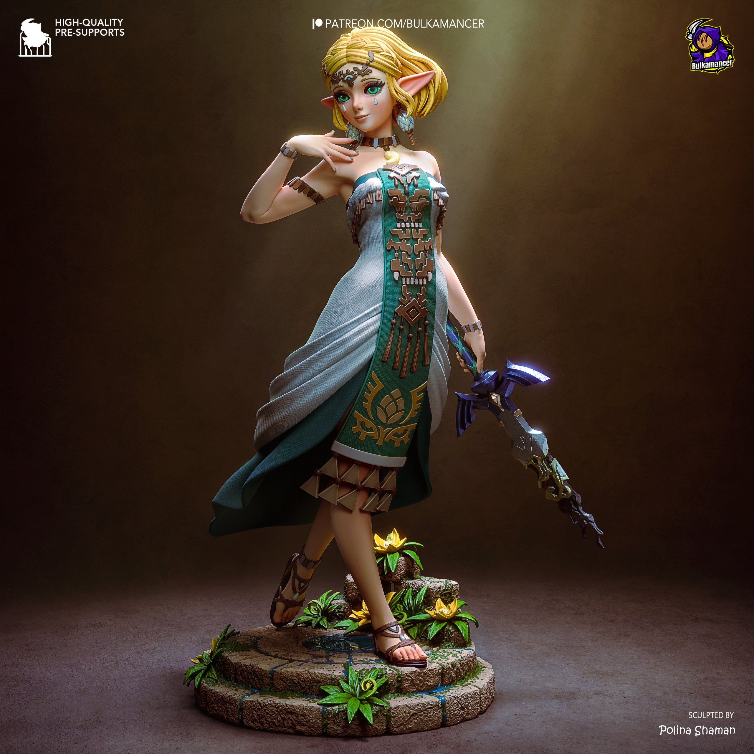 Sacred Hyrule Princess Statue