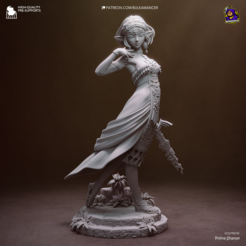 Sacred Hyrule Princess Statue