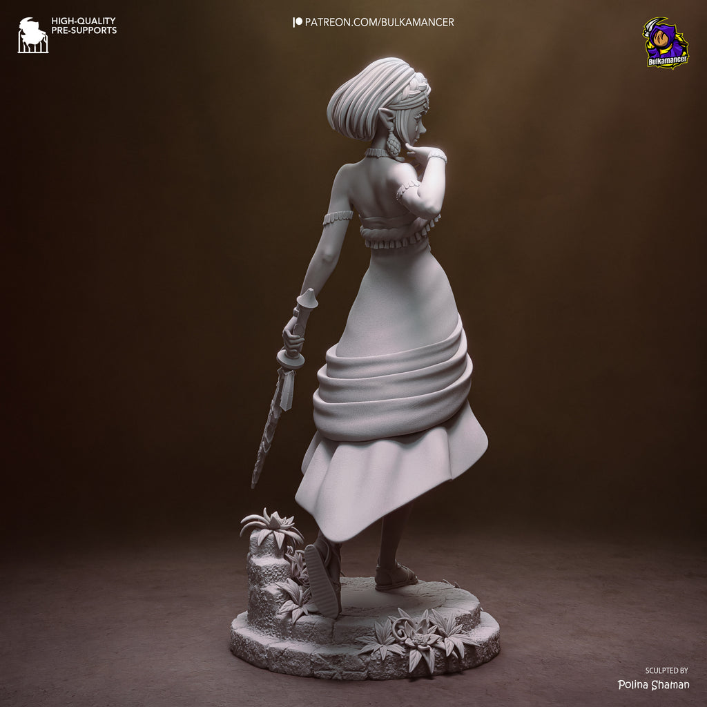 Sacred Hyrule Princess Statue