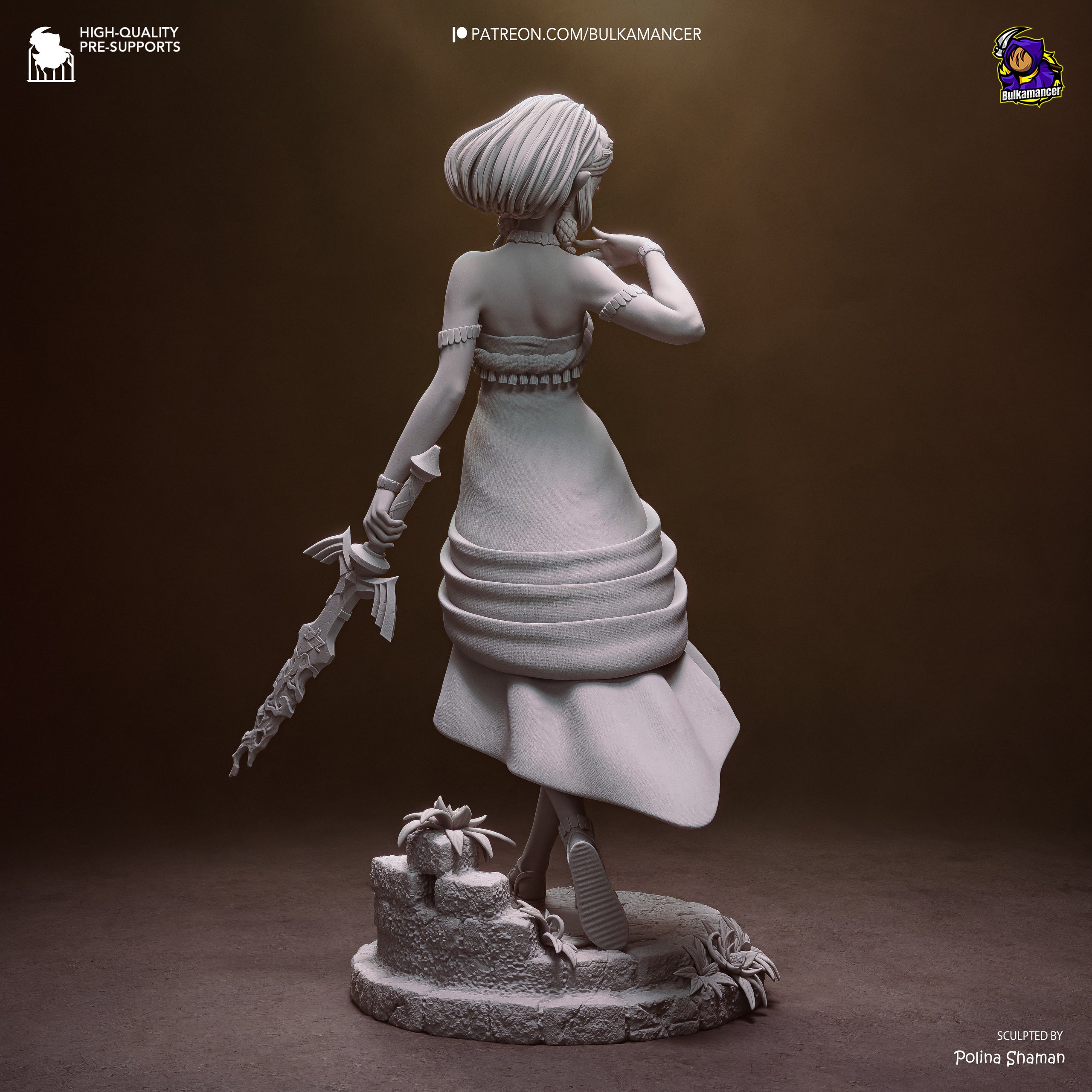 Sacred Hyrule Princess Statue