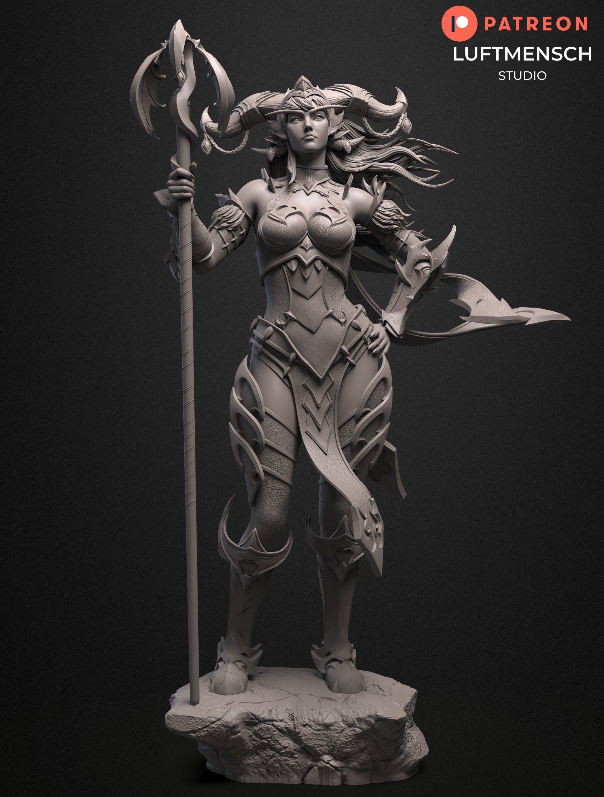 The Dragon Queen Statue