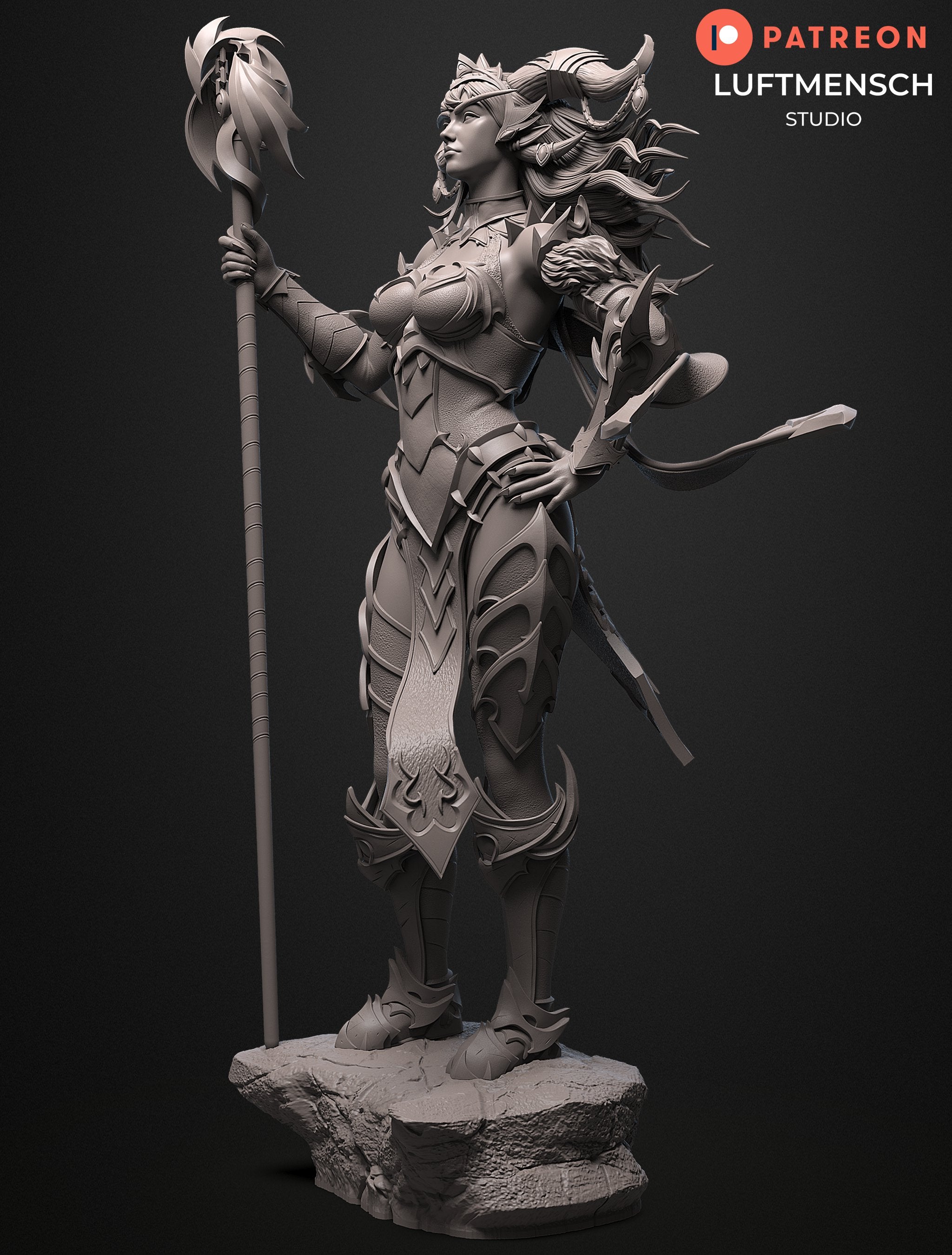 The Dragon Queen Statue