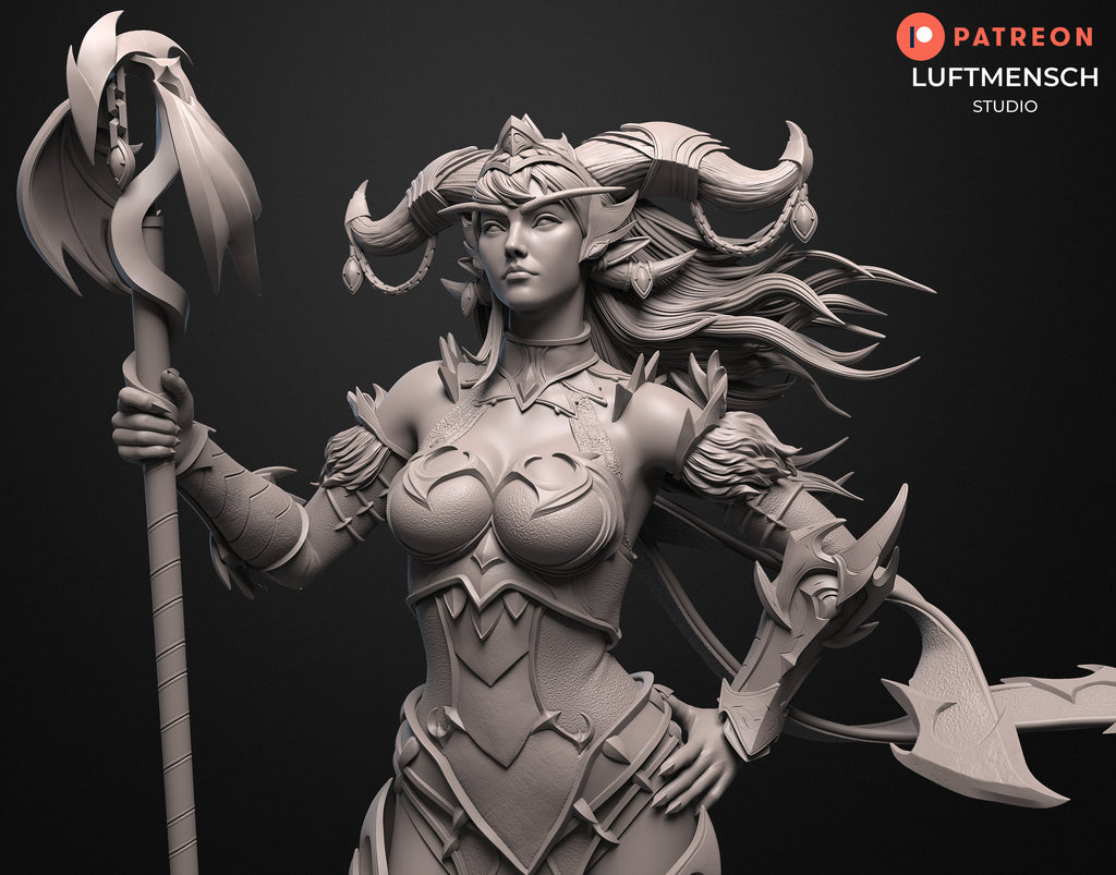 The Dragon Queen Statue