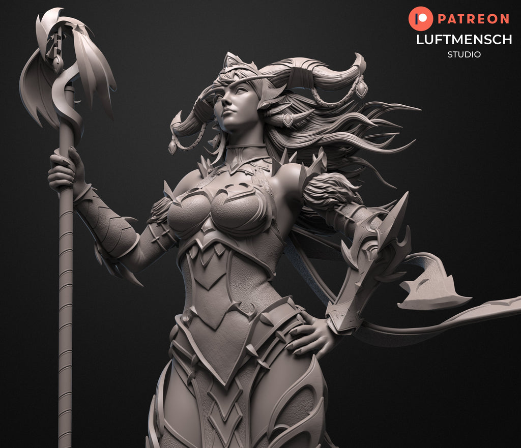 The Dragon Queen Statue