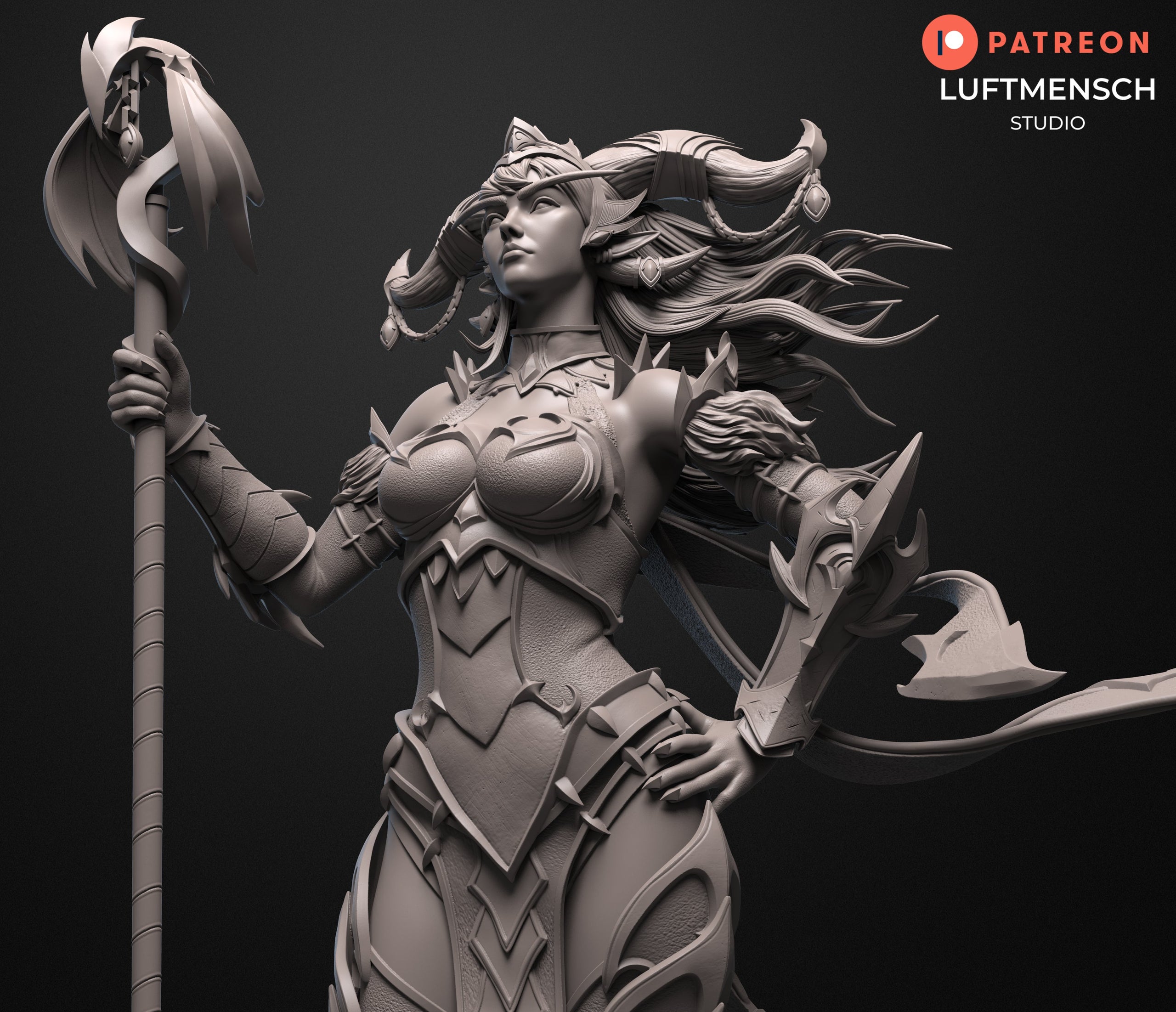 The Dragon Queen Statue