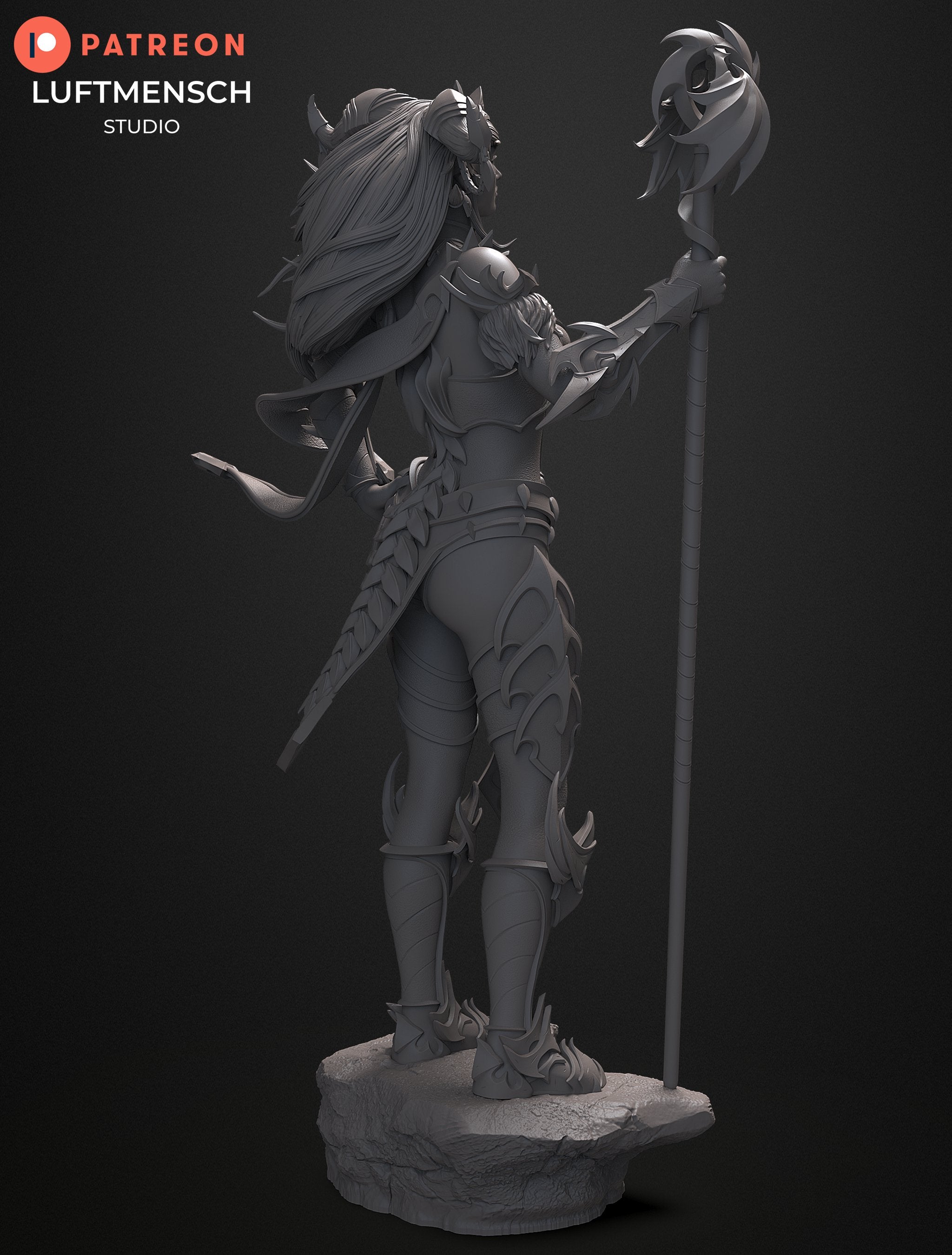 The Dragon Queen Statue