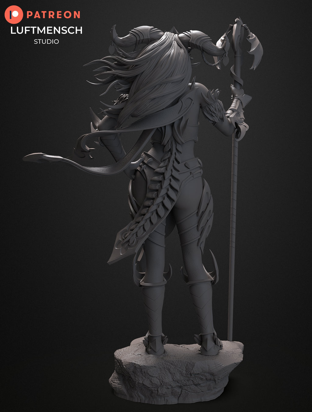 The Dragon Queen Statue