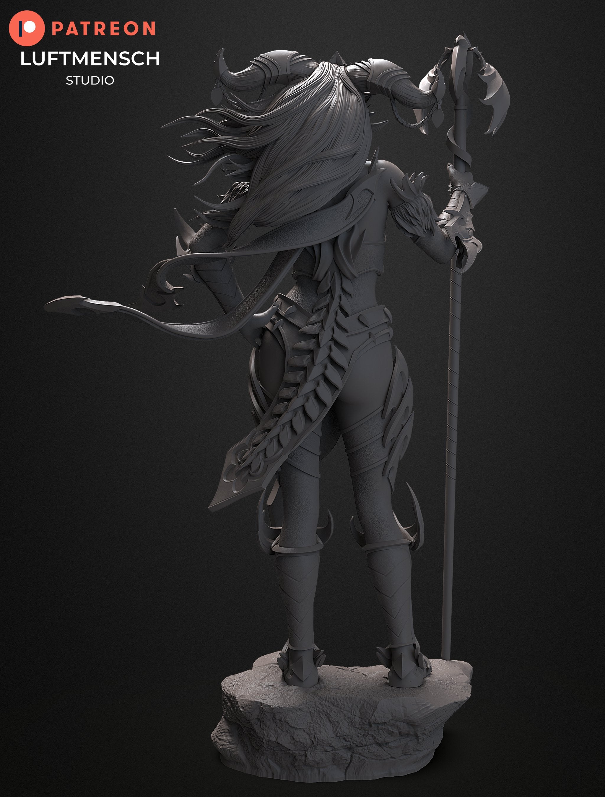 The Dragon Queen Statue