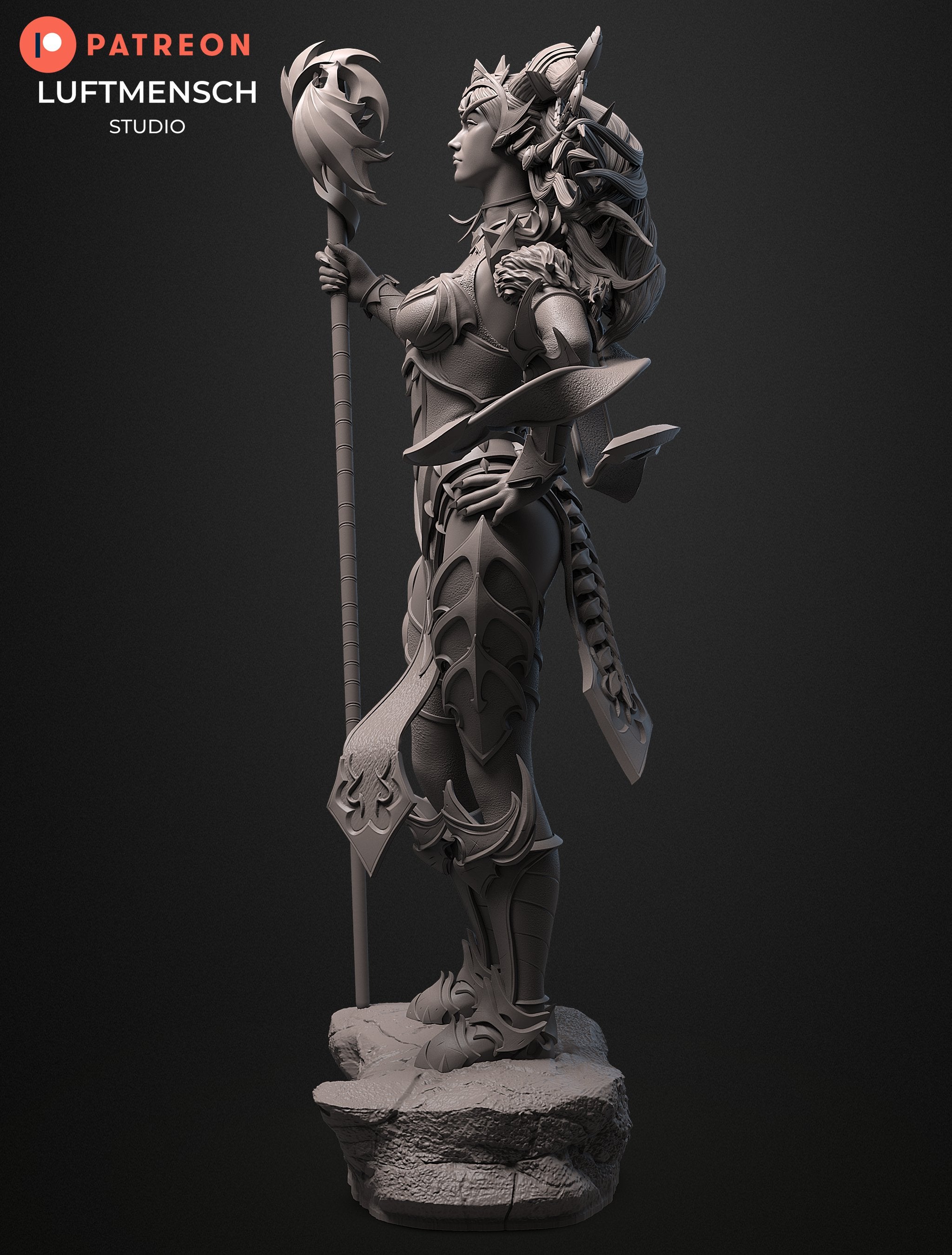 The Dragon Queen Statue