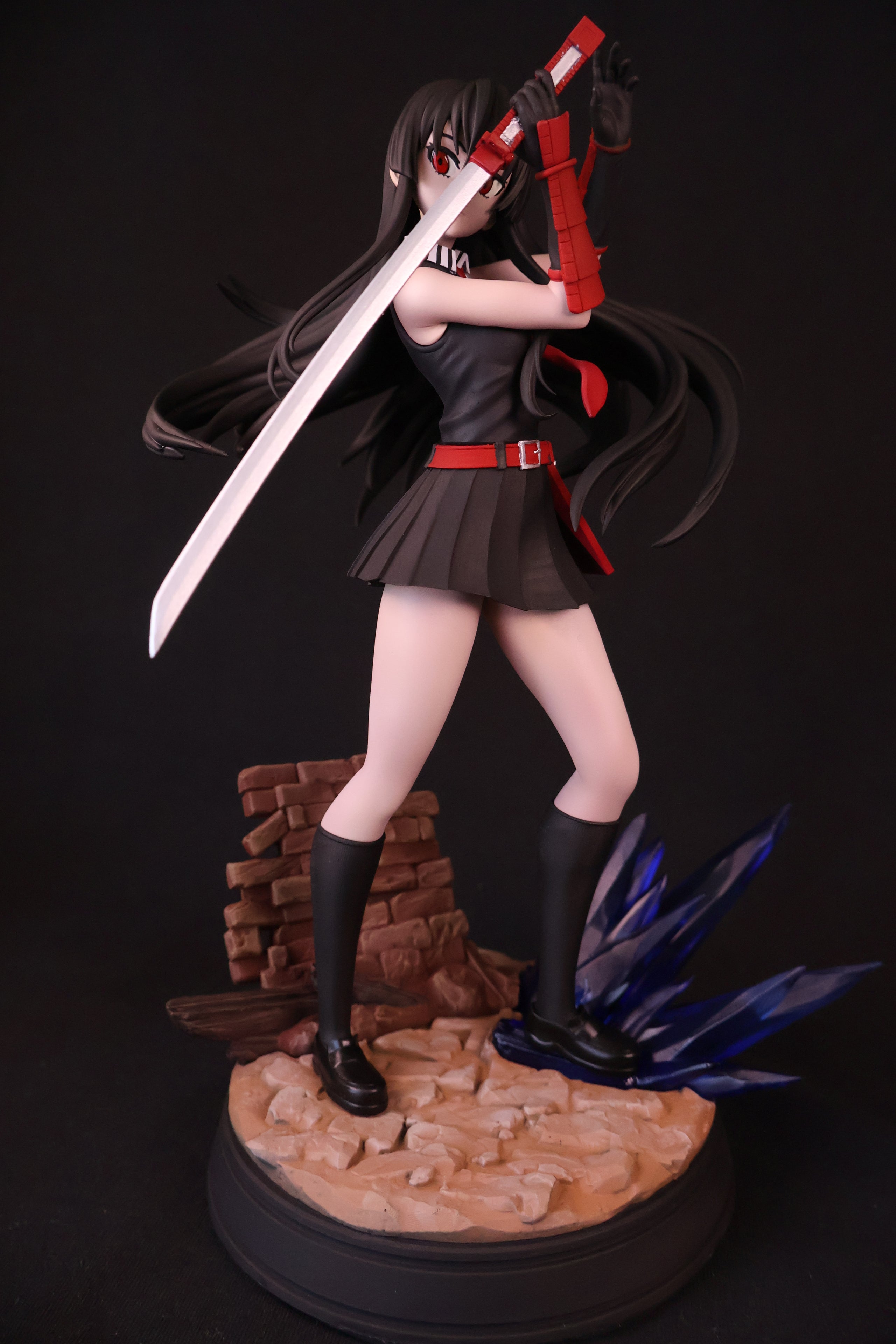 Crimson Blade Statue